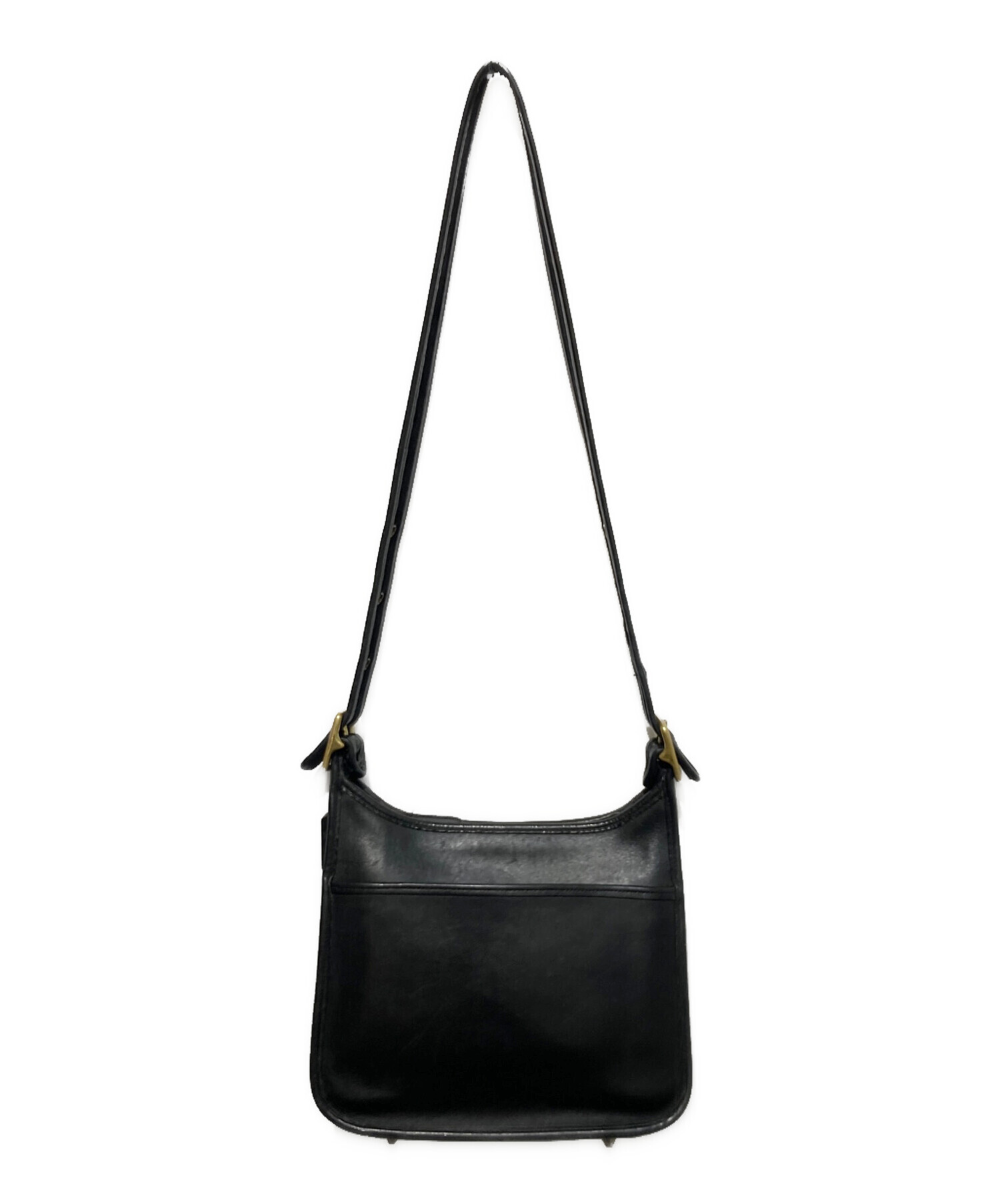 中古・古着通販】COACH (コーチ) ショルダーバッグ ブラック｜ブランド
