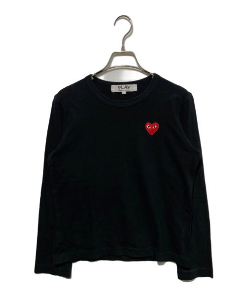 PLAY COMME des GARCONS プレイ コムデギャルソン/BLACK HERAT 長袖Tシャツ/S/ブラック/AZ-T120/Sランク/01【中古】 PLAY COMME des GARCONS プレイ コムデギャルソン/BLACK HERAT 長袖T