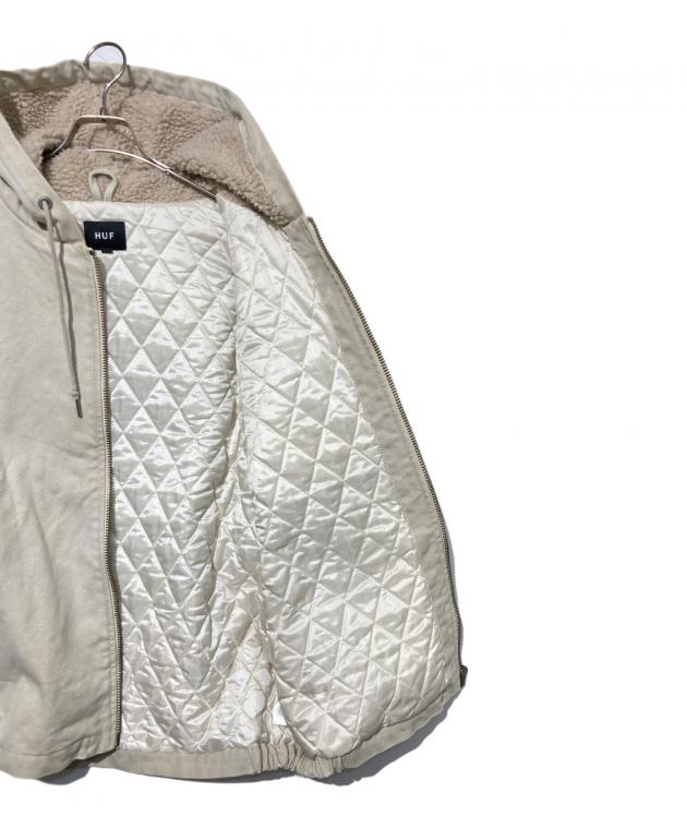 中古・古着通販】HUF (ハフ) LANDSCAPING HOODED JACKET アイボリー