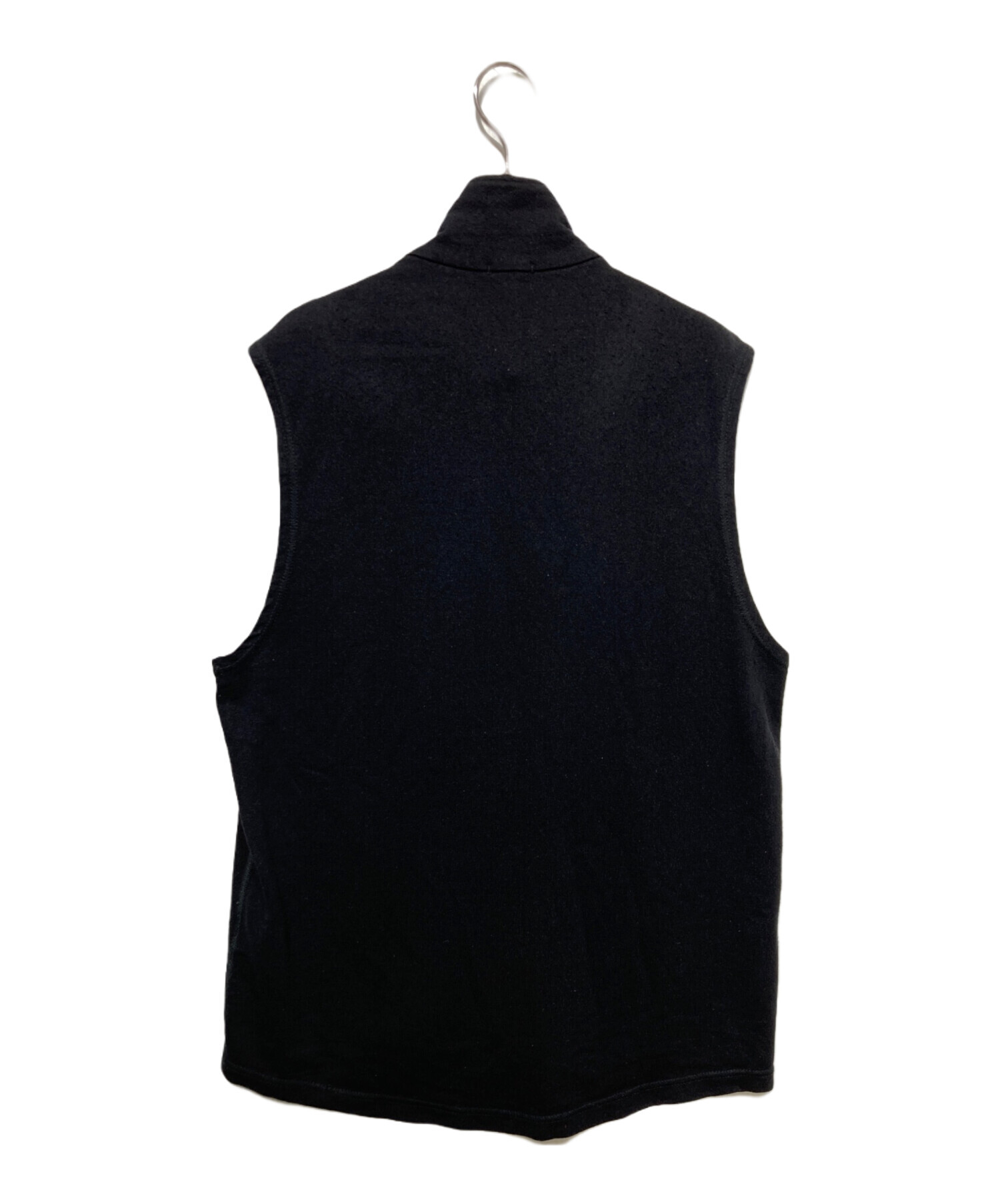 COMOLI シルクネップ ベスト ジップアップ COMOLI / コモリ | シルクネップ ジャージベスト - Black | 通販
