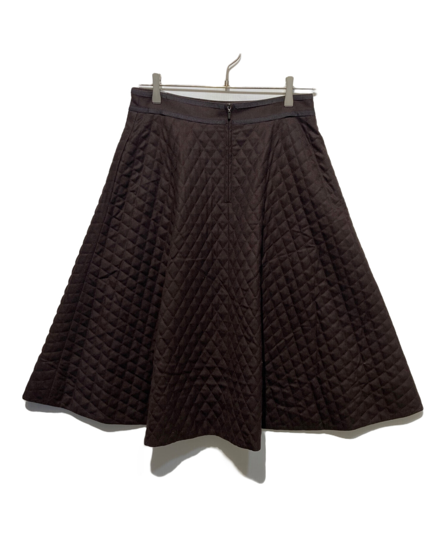 中古・古着通販】FOXEY (フォクシー) CROSS FLAREキルティングスカート