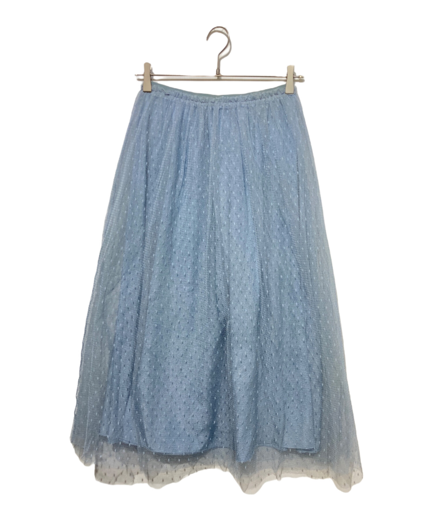 RED VALENTINO チュールスカート イエロー 中古・古着通販】RED VALENTINO (レッドヴァレンティノ) チュール