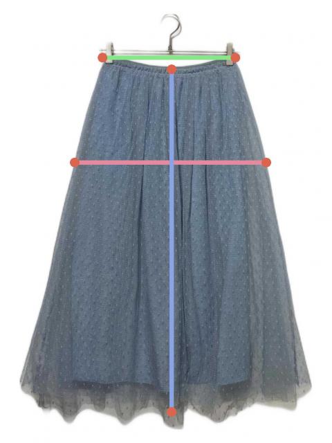 RED VALENTINO レッドヴァレンティノ ロングスカート チュール 40 中古・古着通販】RED VALENTINO (レッドヴァレンティノ) チュール