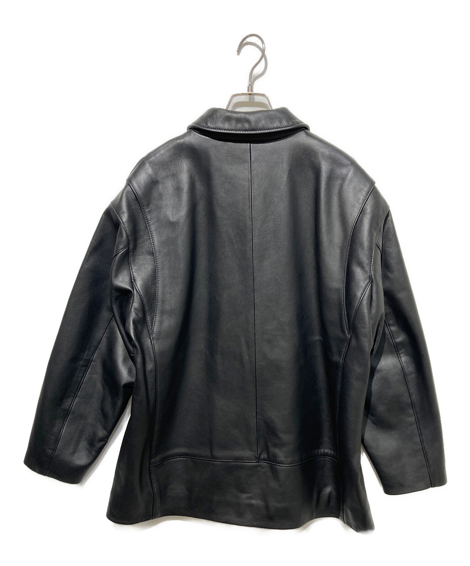 A part byアパートバイレザージャケット 中古・古着通販】apart by (アパートバイ) レザージャケット ブラック