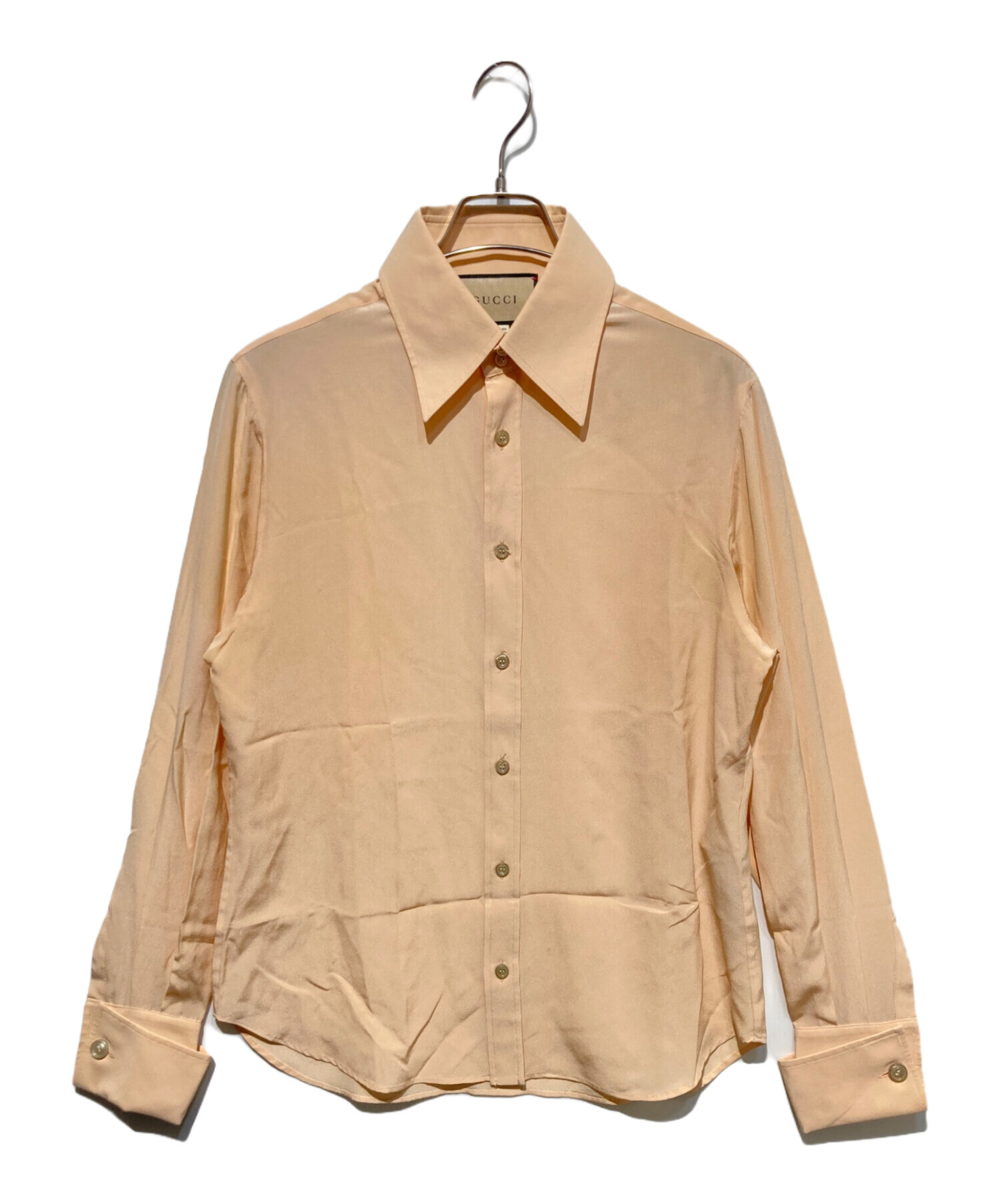 ドレスシャツ GUCCI | グッチ グレー - 公式通販 (グッチ) ストライプ 