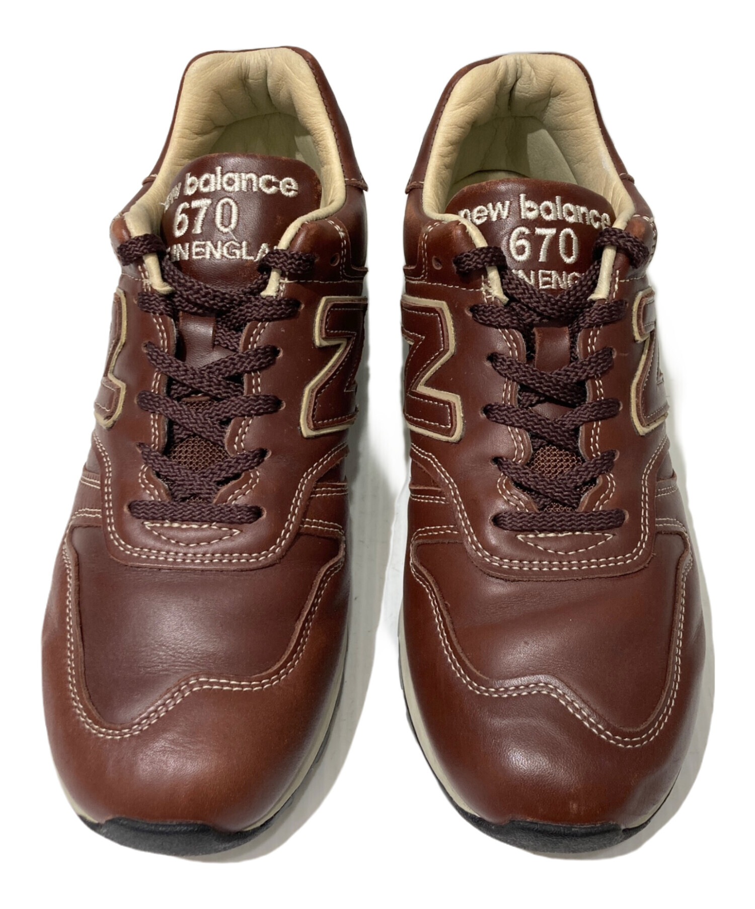 New Balance ニューバランスM670BRN 26.5cm NEWBALANCE隠れた名作 