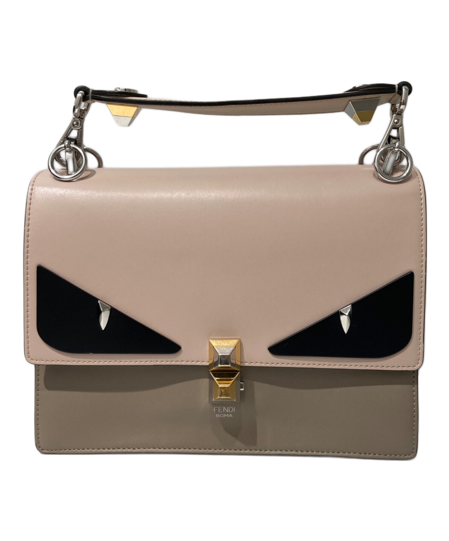 中古・古着通販】FENDI (フェンディ) KAN Iモンスターハンドバッグ 