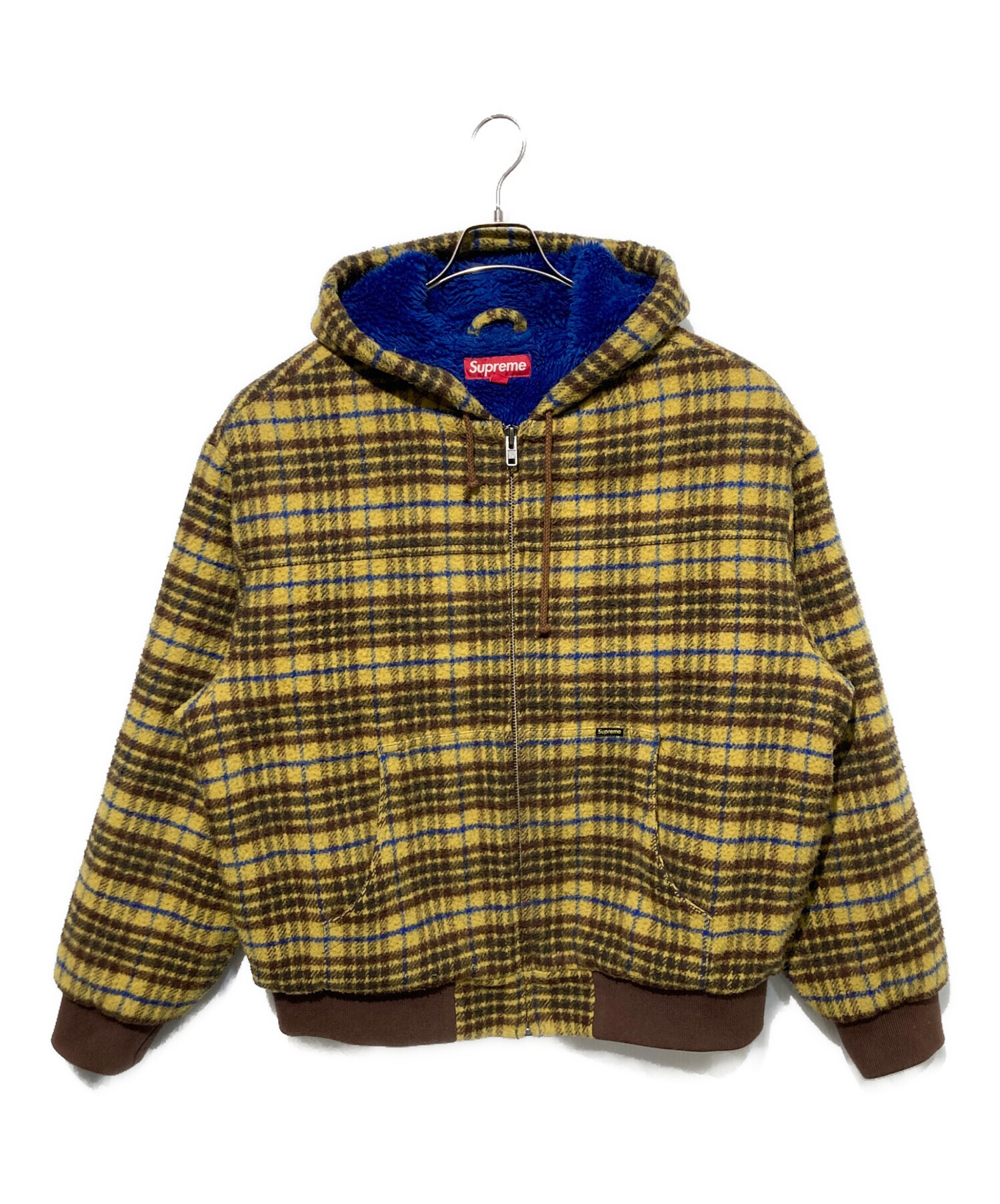 中古・古着通販】Supreme (シュプリーム) Plaid wool Hooded work 