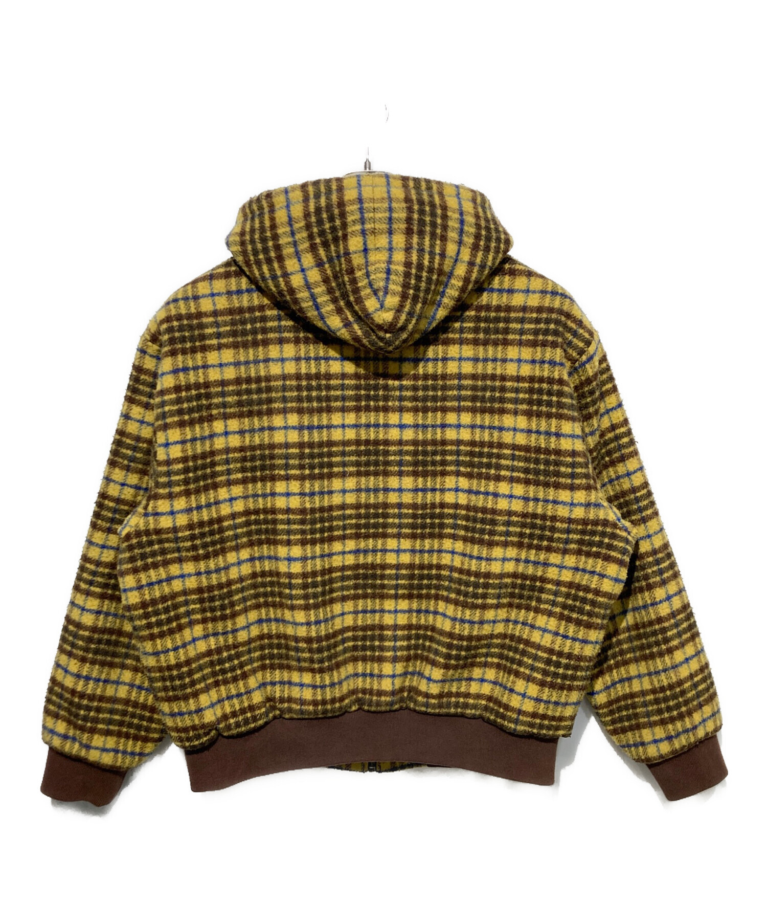 ジャケット・アウター Supreme Plaid Wool Hooded Work Jacket 中古・古着通販】Supreme (シュプリーム) Plaid wool Hooded work