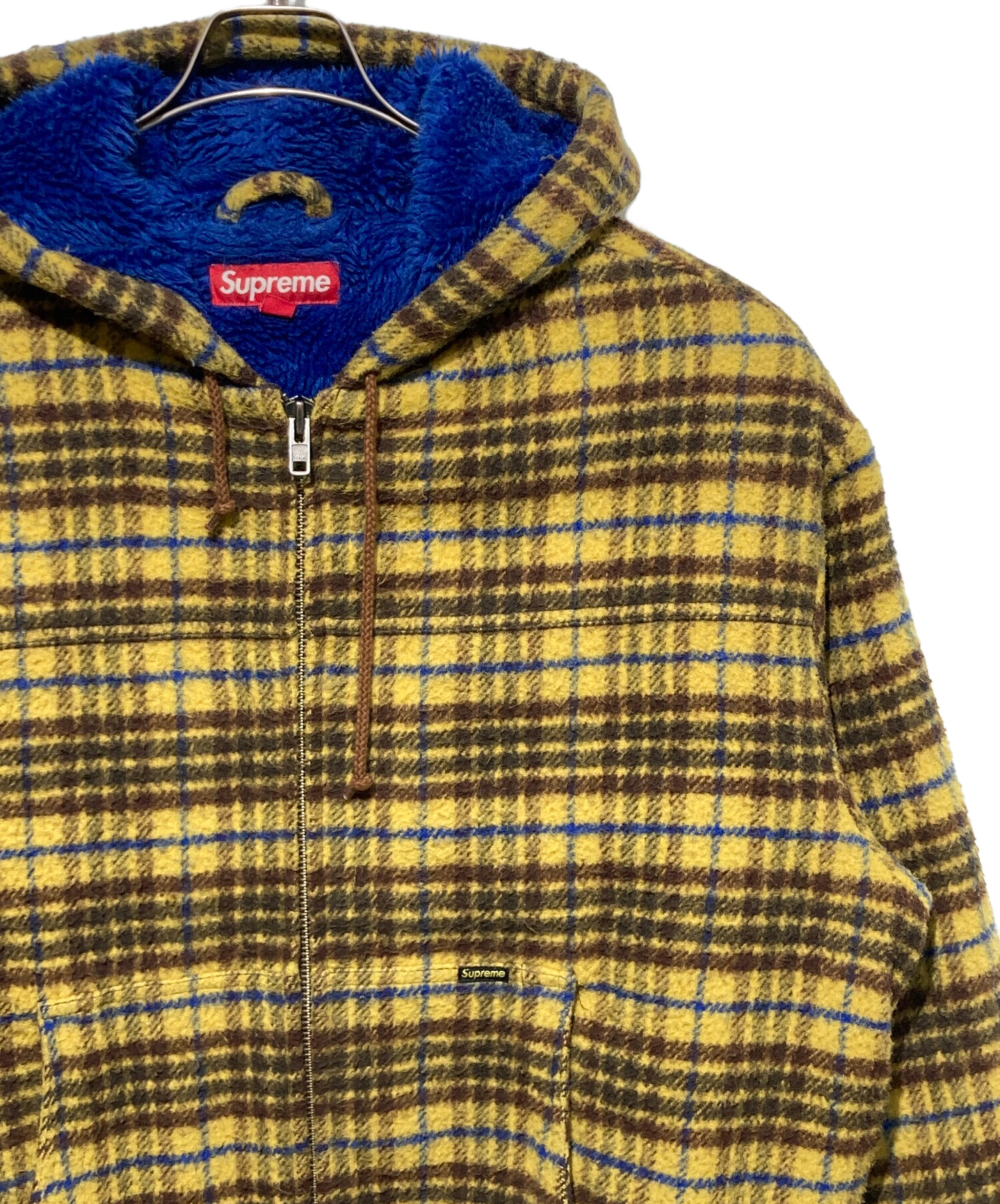 中古・古着通販】Supreme (シュプリーム) Plaid wool Hooded work