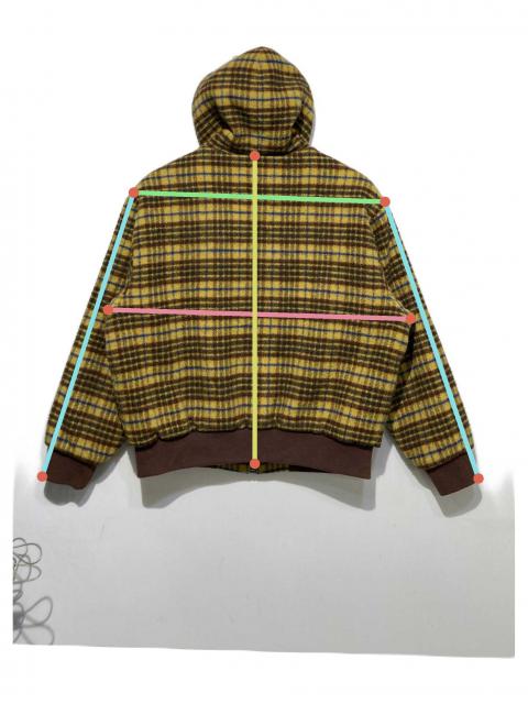 中古・古着通販】Supreme (シュプリーム) Plaid wool Hooded work