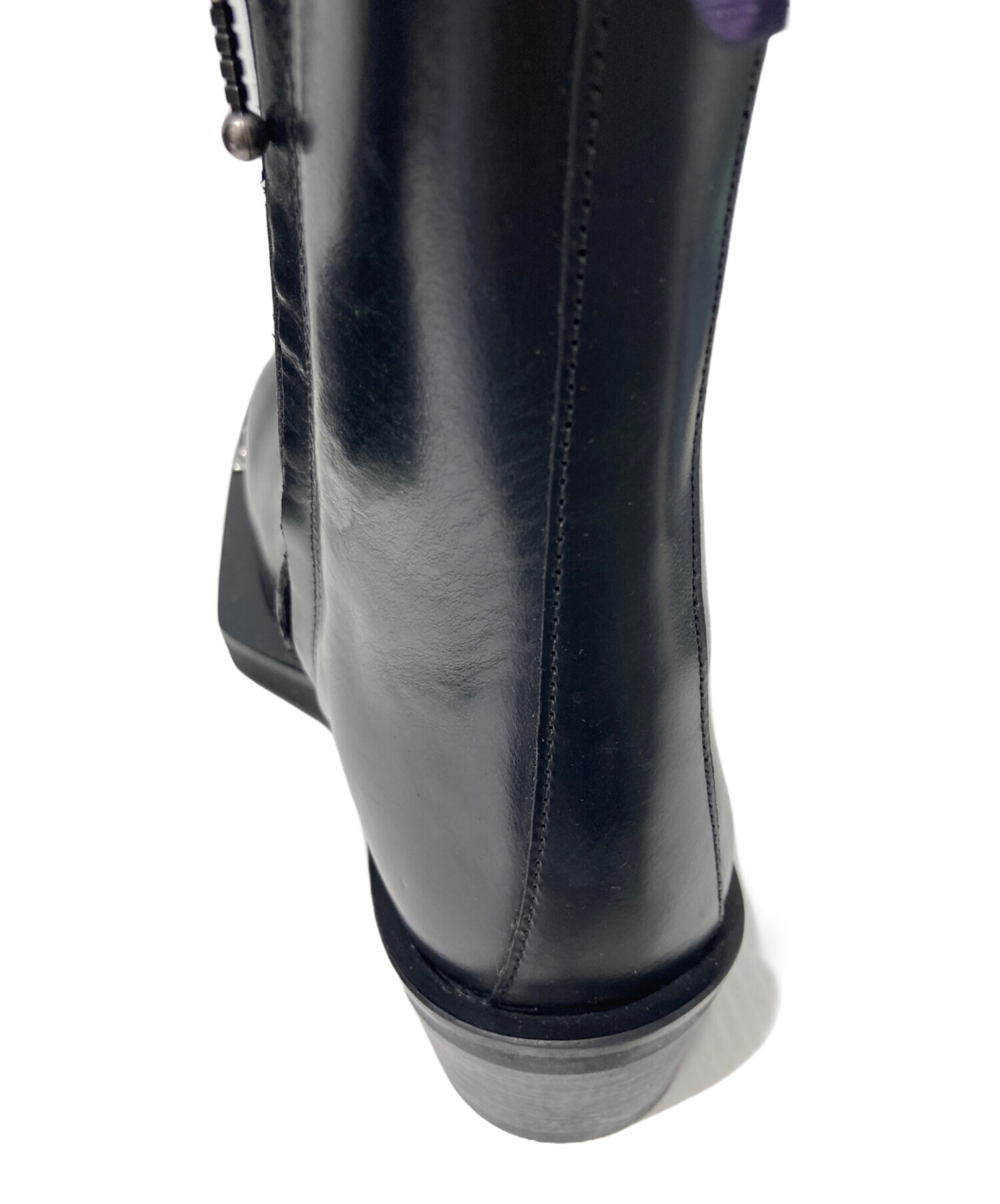 EYTYS エイティーズ Romeo hi サイドジップ ブーツ 42 中古・古着通販】Eytys (エイティーズ) romeo hi leatherジップブーツ