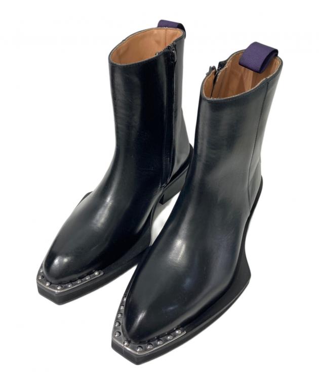 靴 Eytys Romeo Hi Leather EU43 Biker ファッション Eytys Romeo Hi Leather EU43