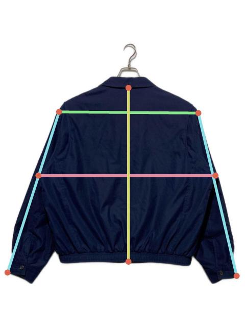 ラルフローレン スイングトップ ピーチスキン アクションプリーツ XL 紺 古着 中古・古着通販】POLO RALPH LAUREN (ポロ・ラルフローレン) ピーチ