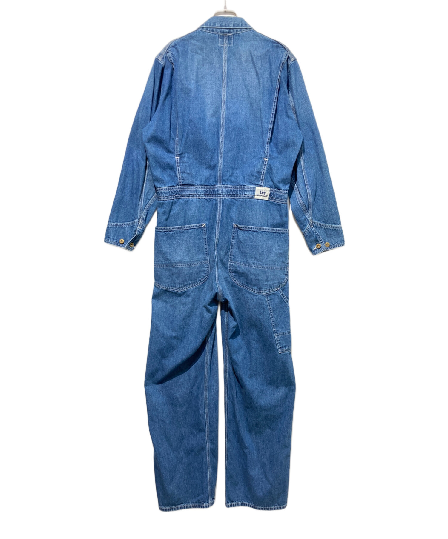 中古・古着通販】LEE (リー) オールインワン ブルー サイズ:XS