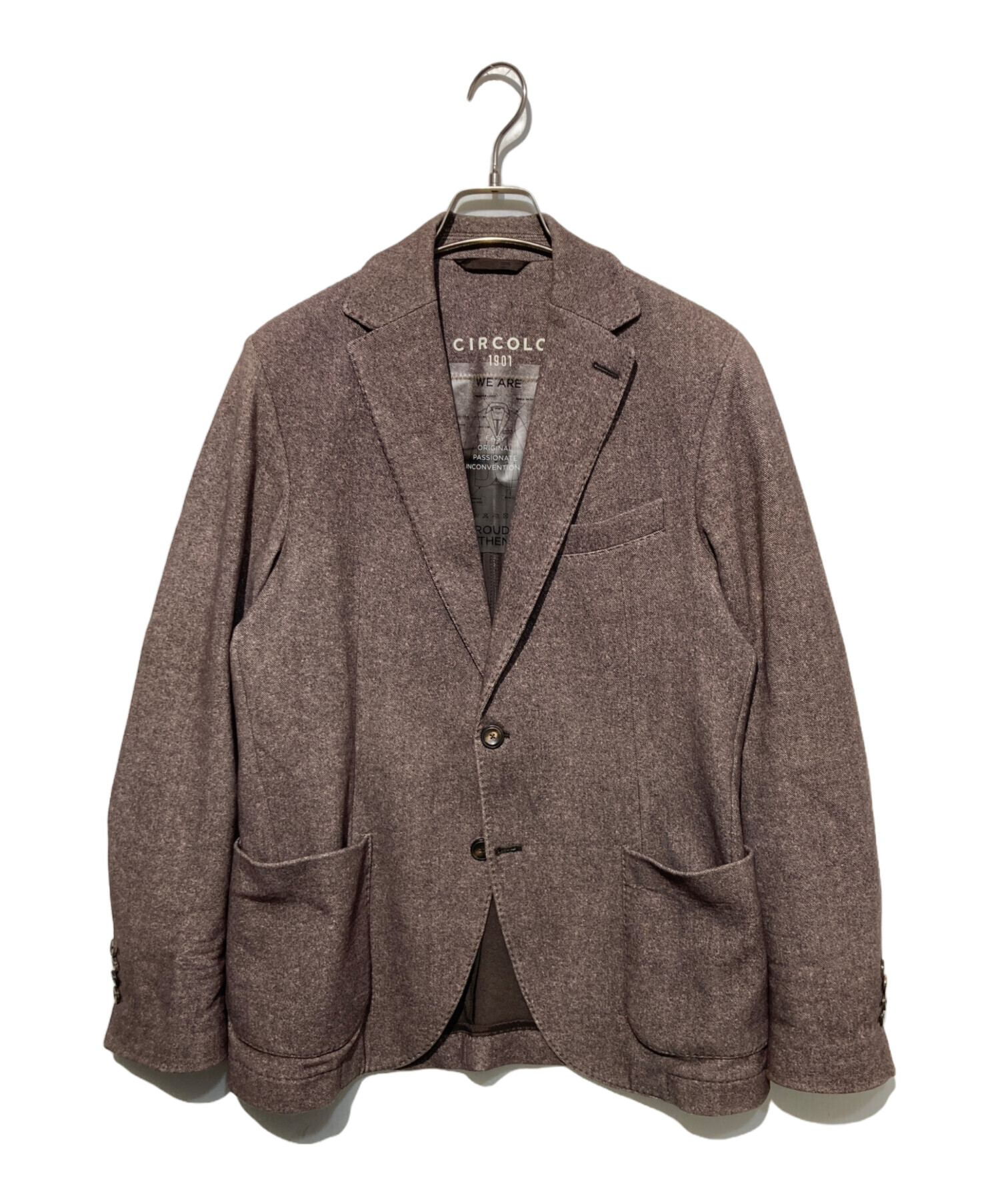 CIRCOLO 1901 テーラードジャケット ブラウン