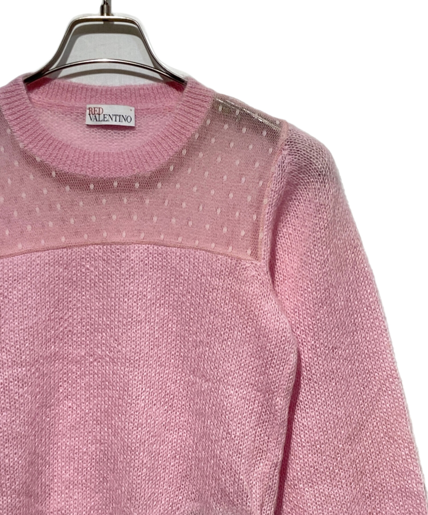 未使用RED VALENTINO バレンティノ モヘヤ ニット セーター XS 【公式
