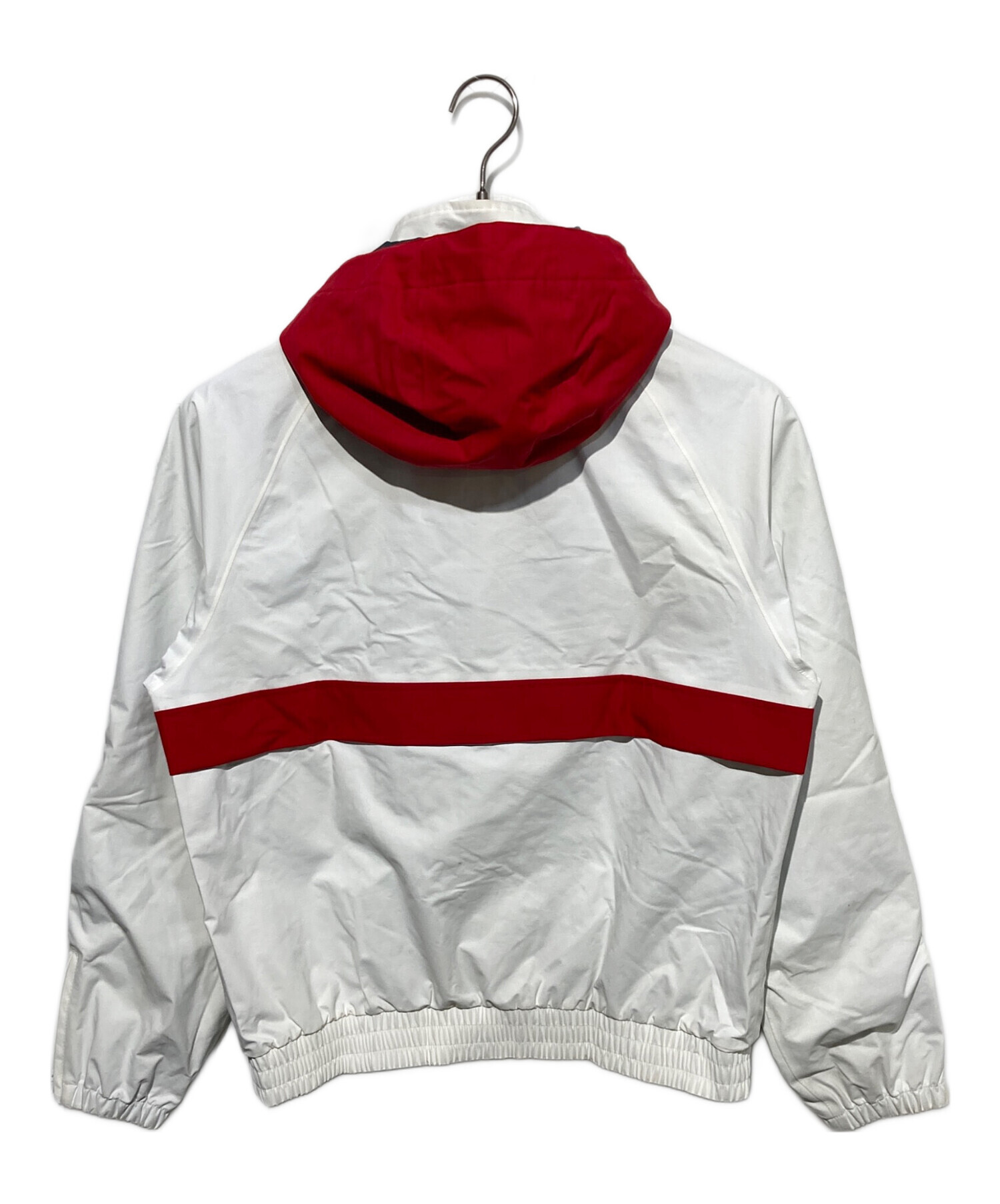 Supreme フード付きジャケット ホワイト/レッド 中古・古着通販】SUPREME (シュプリーム) GORE-TEX Court Jacket