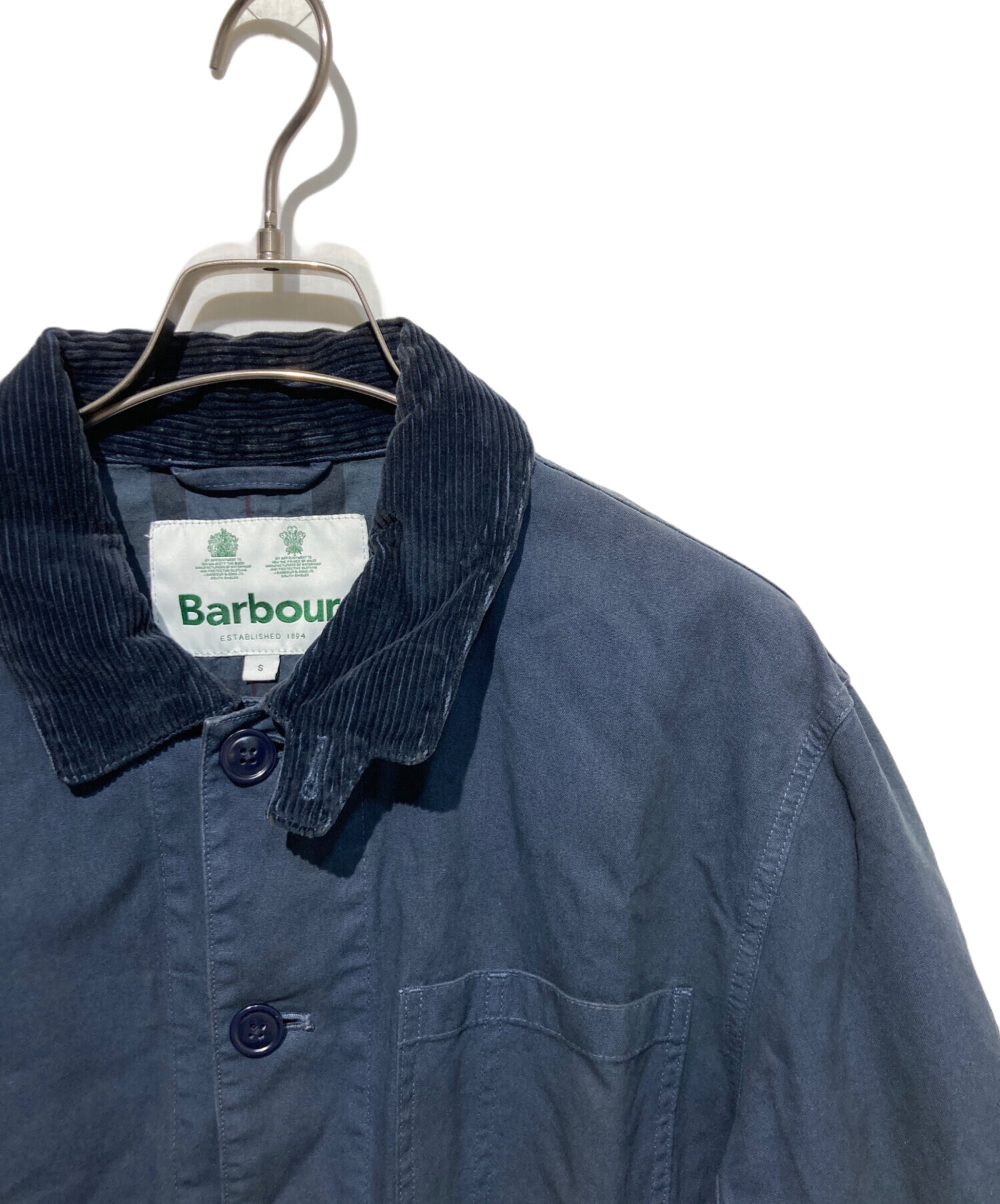 中古・古着通販】Barbour (バブアー) Harutaショアコート ネイビー
