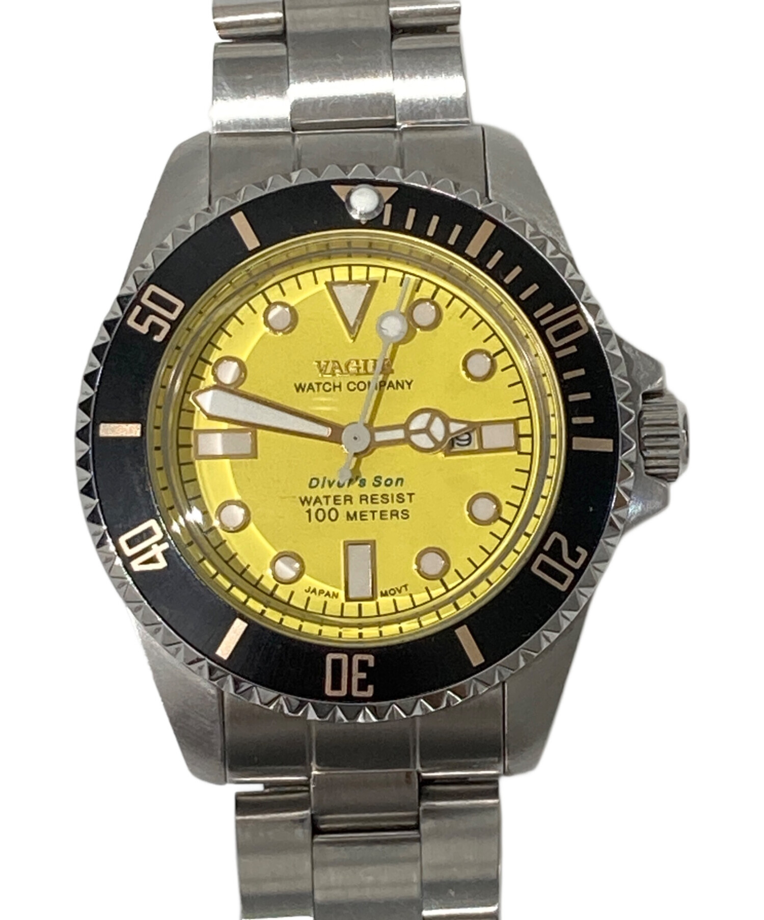 中古・古着通販】VAGUE (ヴァーグ) Divers Son Yellowウォッチ