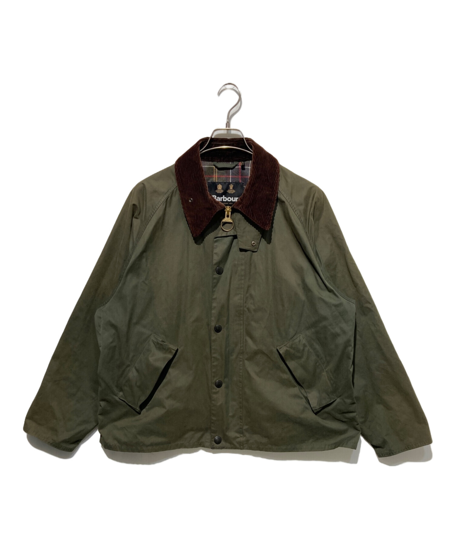 新品 Barbour バブアー TRANSPORT ピーチスキン 38 グリーン 楽天市場】MCA0931 BARBOUR TRANSPORT PEACH SKIN バブアー