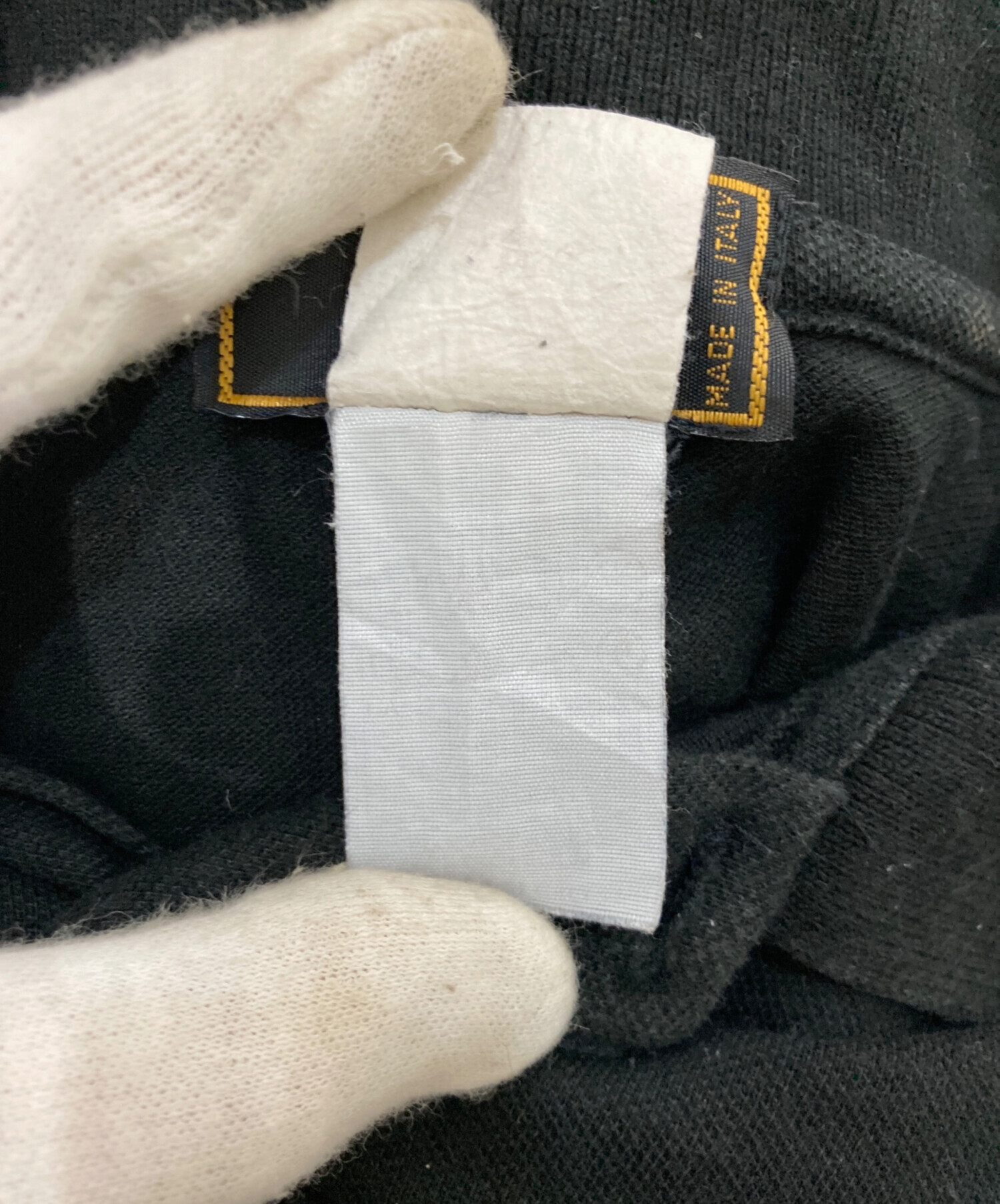 中古・古着通販】FENDI (フェンディ) ポロシャツ ブラック サイズ:50 