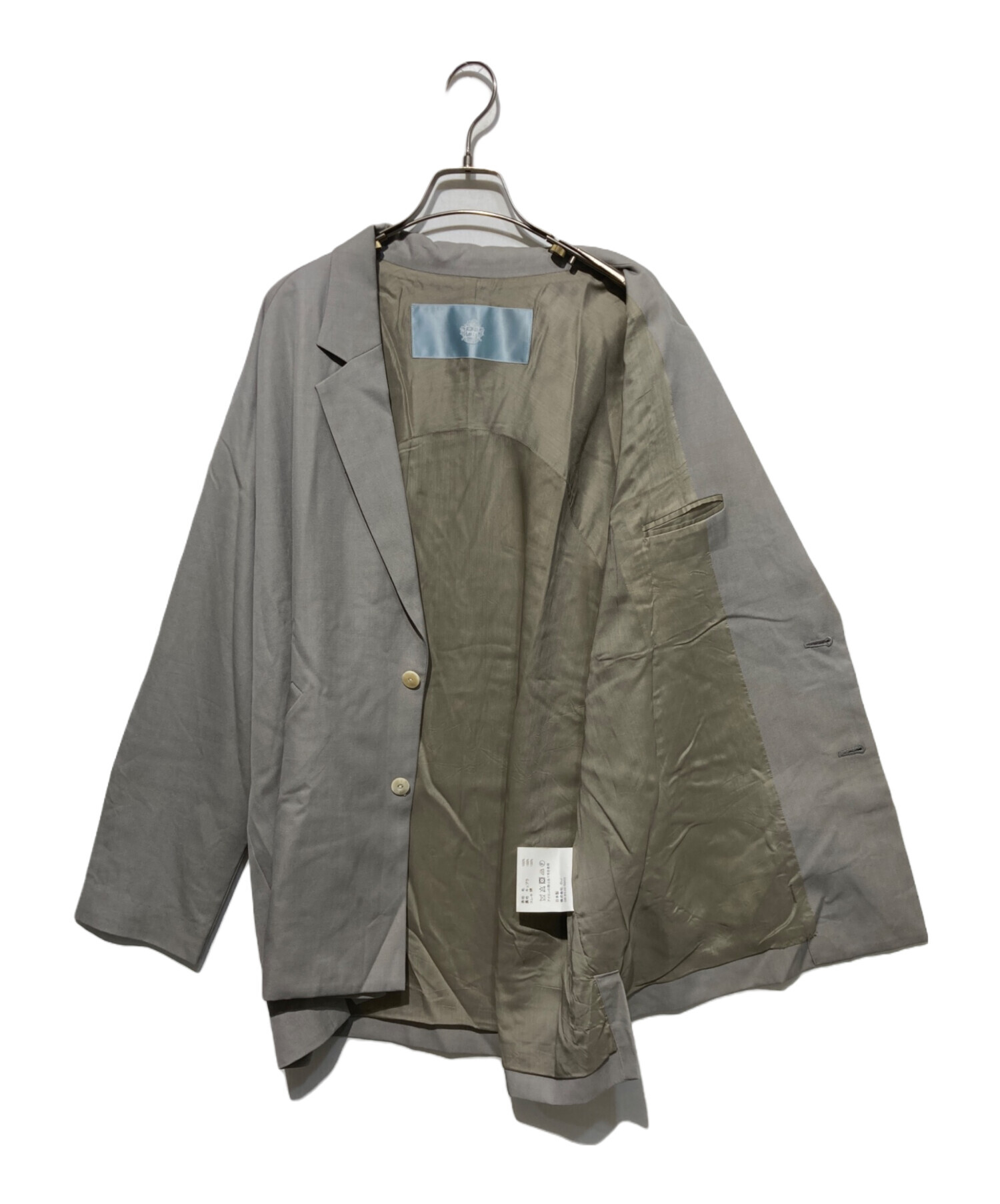 中古・古着通販】Dulcamara (ドゥルカマラ) よそいきジャケット グレー