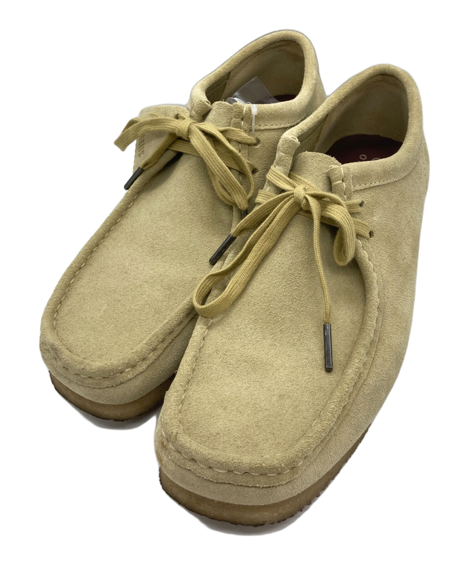 Clarks ワラビー 27cm ベージュ 中古・古着通販】CLARKS (クラークス) ワラビー ベージュ サイズ:27cm