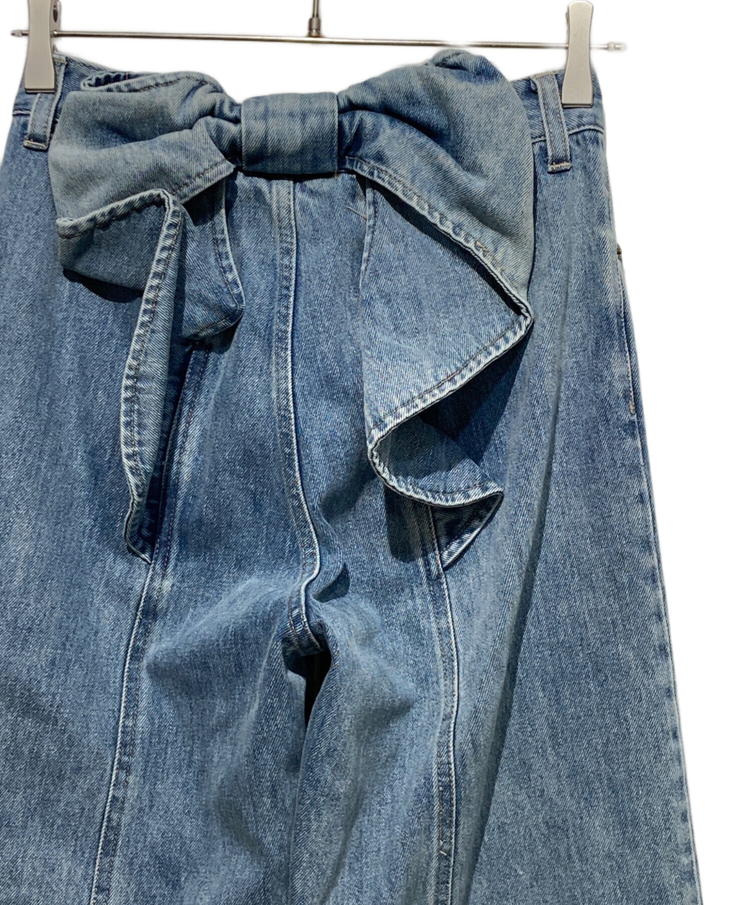 バックリボンデニムパンツ[品番：MKSW0064621]｜RESEXXY（リゼクシー