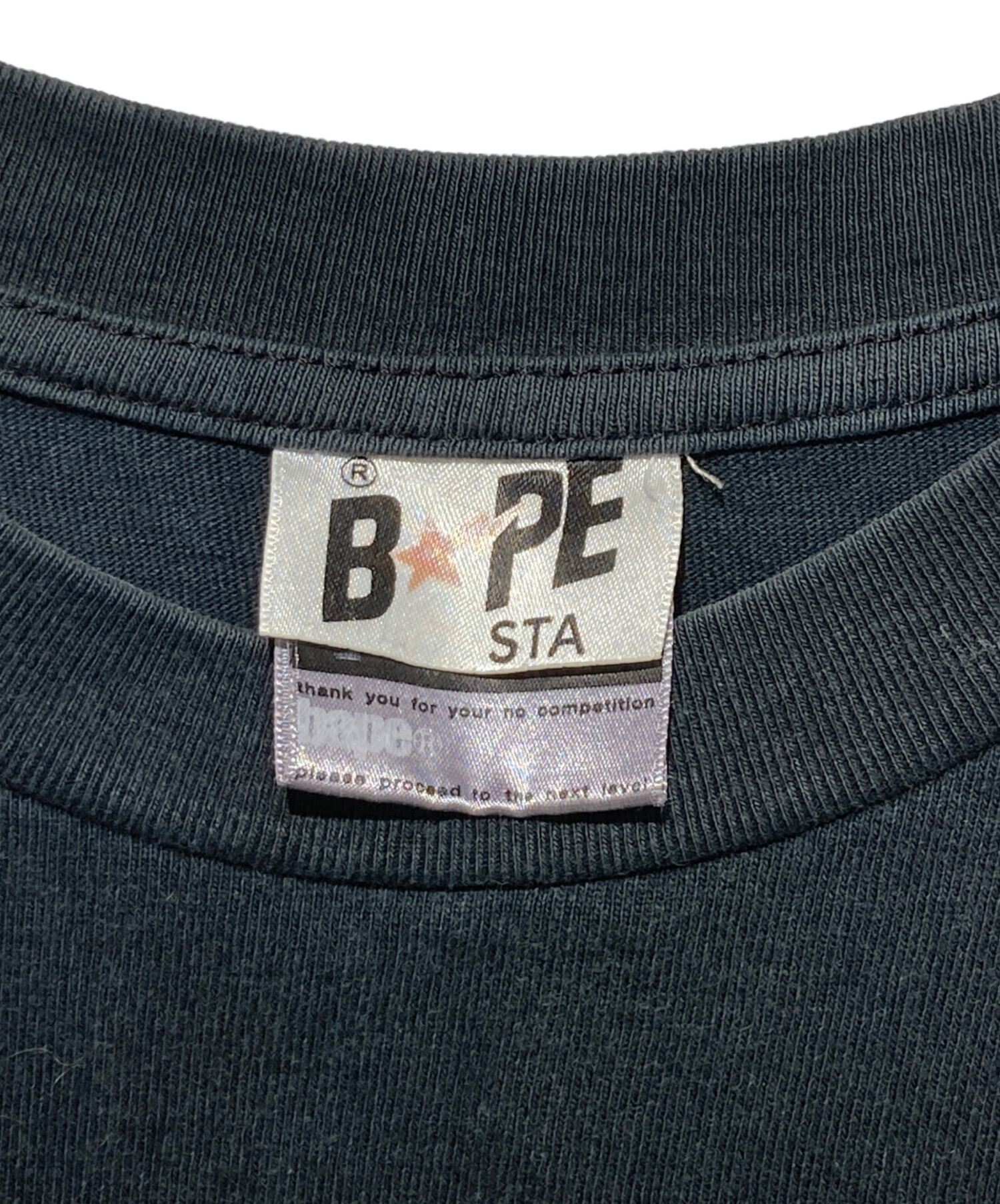 中古・古着通販 BAPESTA ベイプスタ ロゴTシャツ ブラック サイズ 記載無し ブランド・古着通販 トレファク公式 TREFAC FASHION スマホサイト