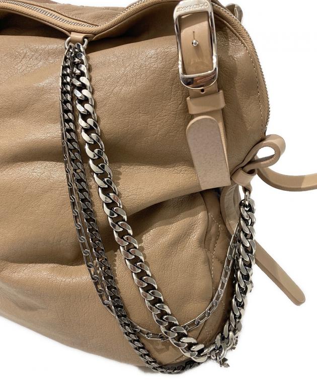 JIMMY CHOO バイカーバッグ 中古・古着通販】JIMMY CHOO (ジミーチュウ) バイカー3連チェーン