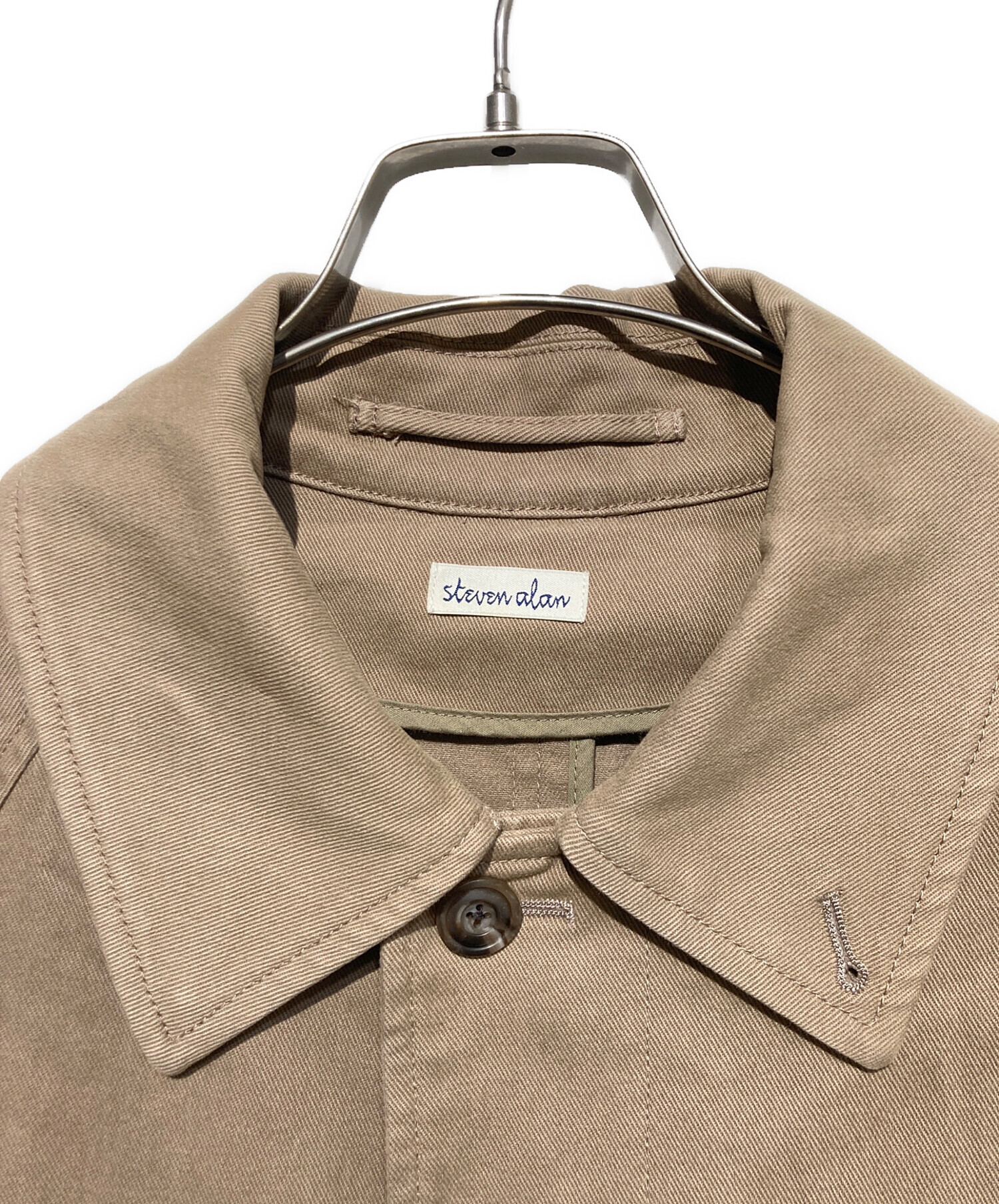 Steven Alan＞ BSH TWILL BALMACAAN COAT-BOLD/コート Steven Alan