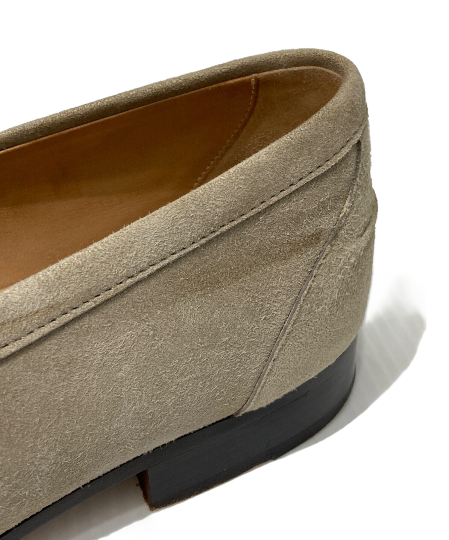 中古・古着通販】TOD'S (トッズ) スエードローファー ベージュ サイズ