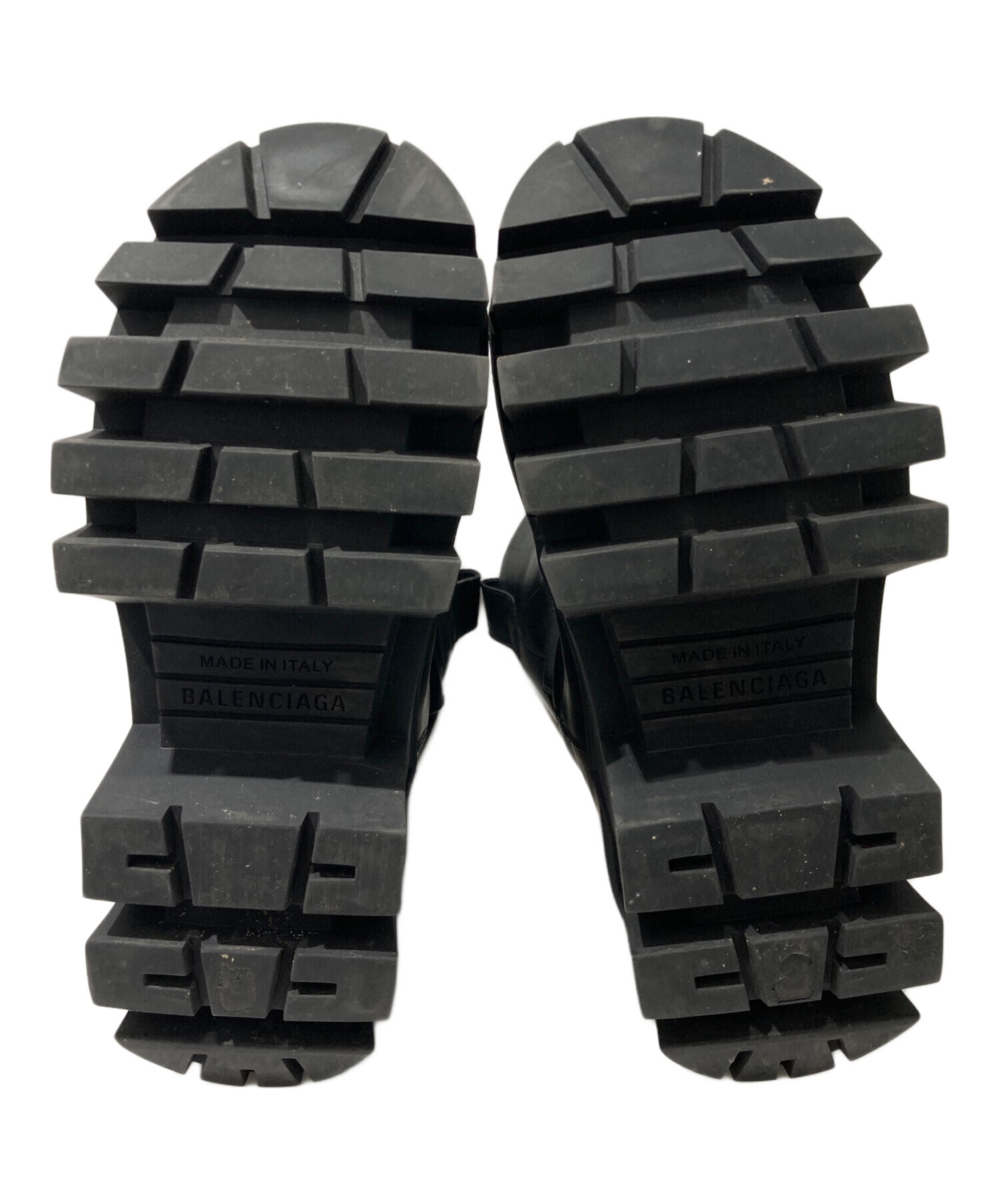 中古・古着通販】BALENCIAGA (バレンシアガ) BULLDOZERブーツ ブラック