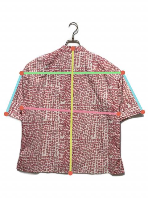 中古・古着通販】HERALBONY (ヘラルボニー) ノーカラーシャツ「りんご