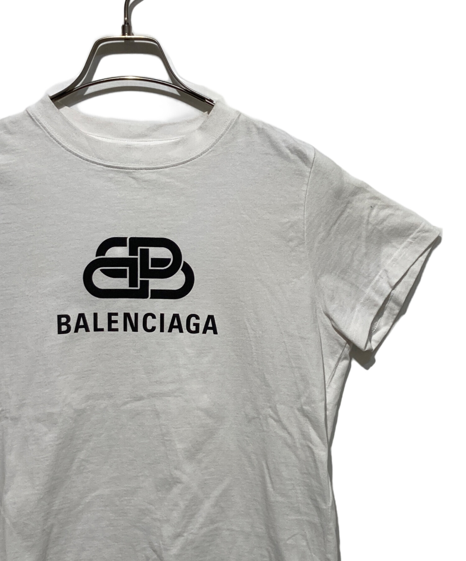 中古・古着通販】BALENCIAGA (バレンシアガ) 19SS ロゴプリントTシャツ