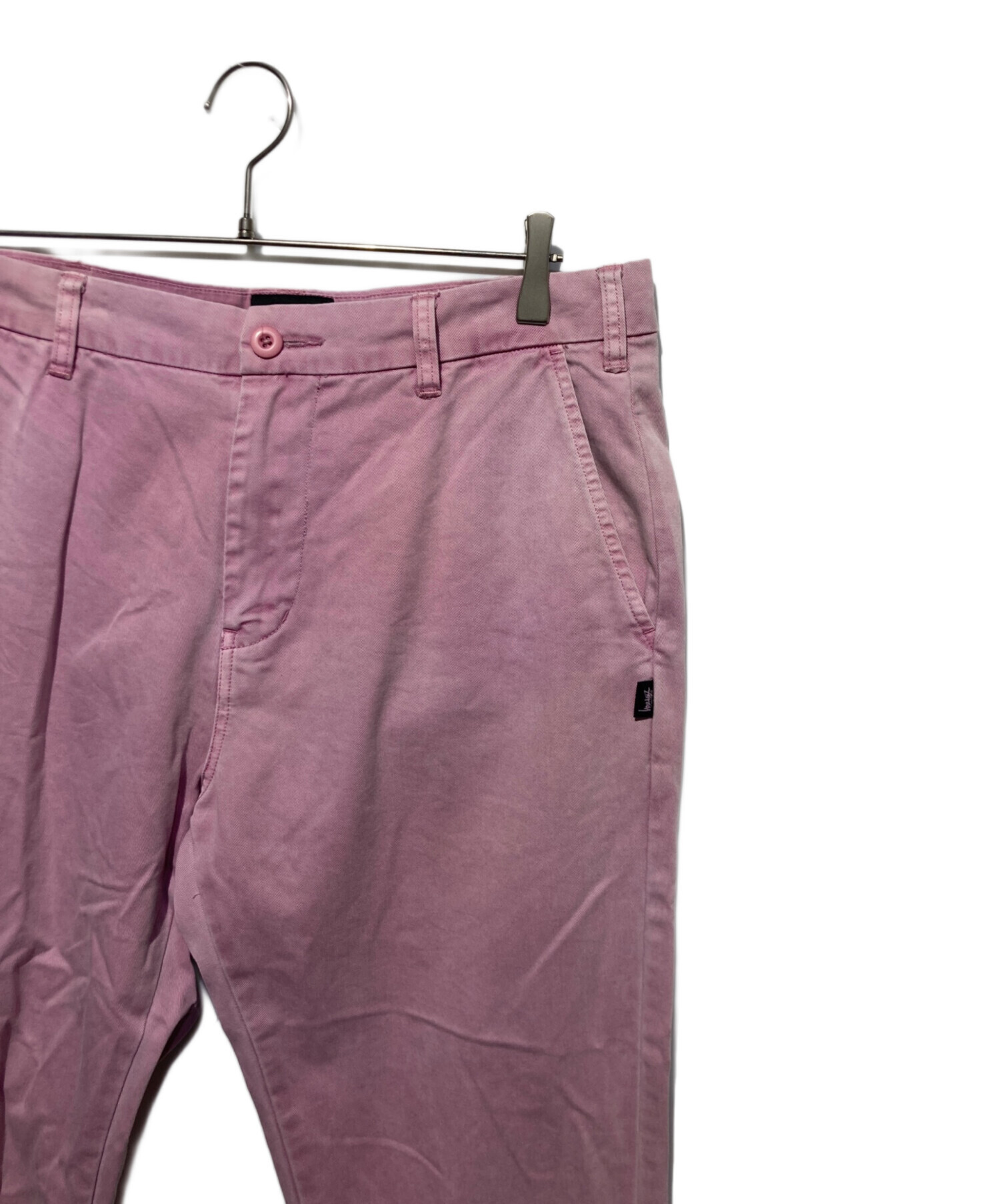 中古・古着通販】stussy (ステューシー) ストレートパンツ ピンク 