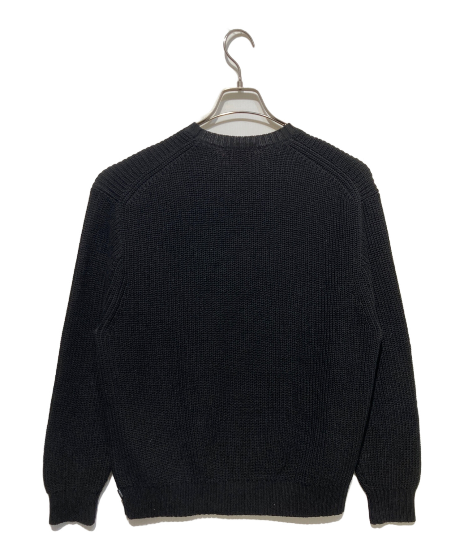 トップス Supreme Small Box Ribbed Sweater Black 中古・古着通販】SUPREME (シュプリーム) 23FW Small Box Ribbed