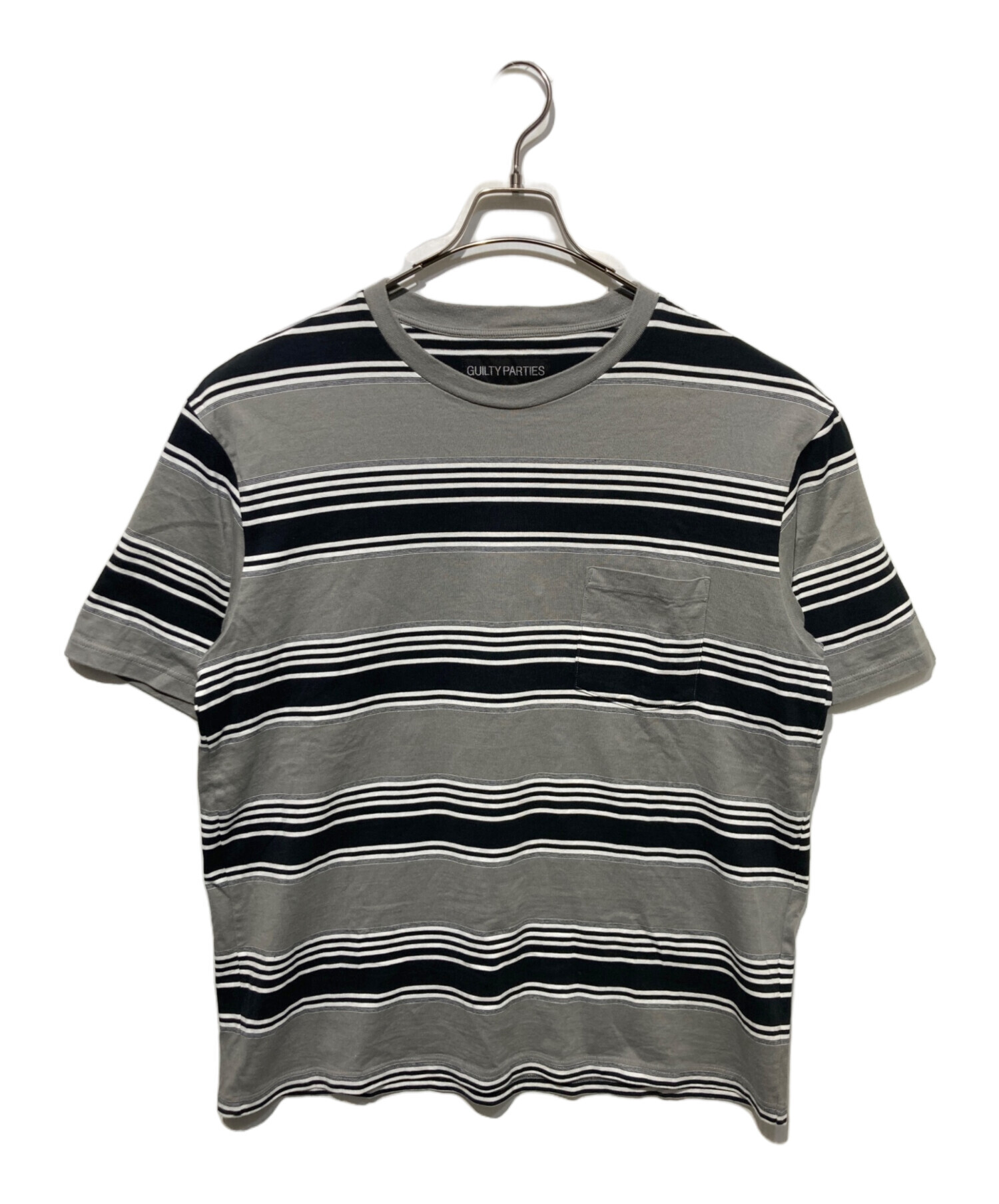 25ss 新品未使用 WACKOMARIA STRIPED T-SHIRT 中古・古着通販】WACKO MARIA (ワコマリア) STRIPED T-SHIRT グレー