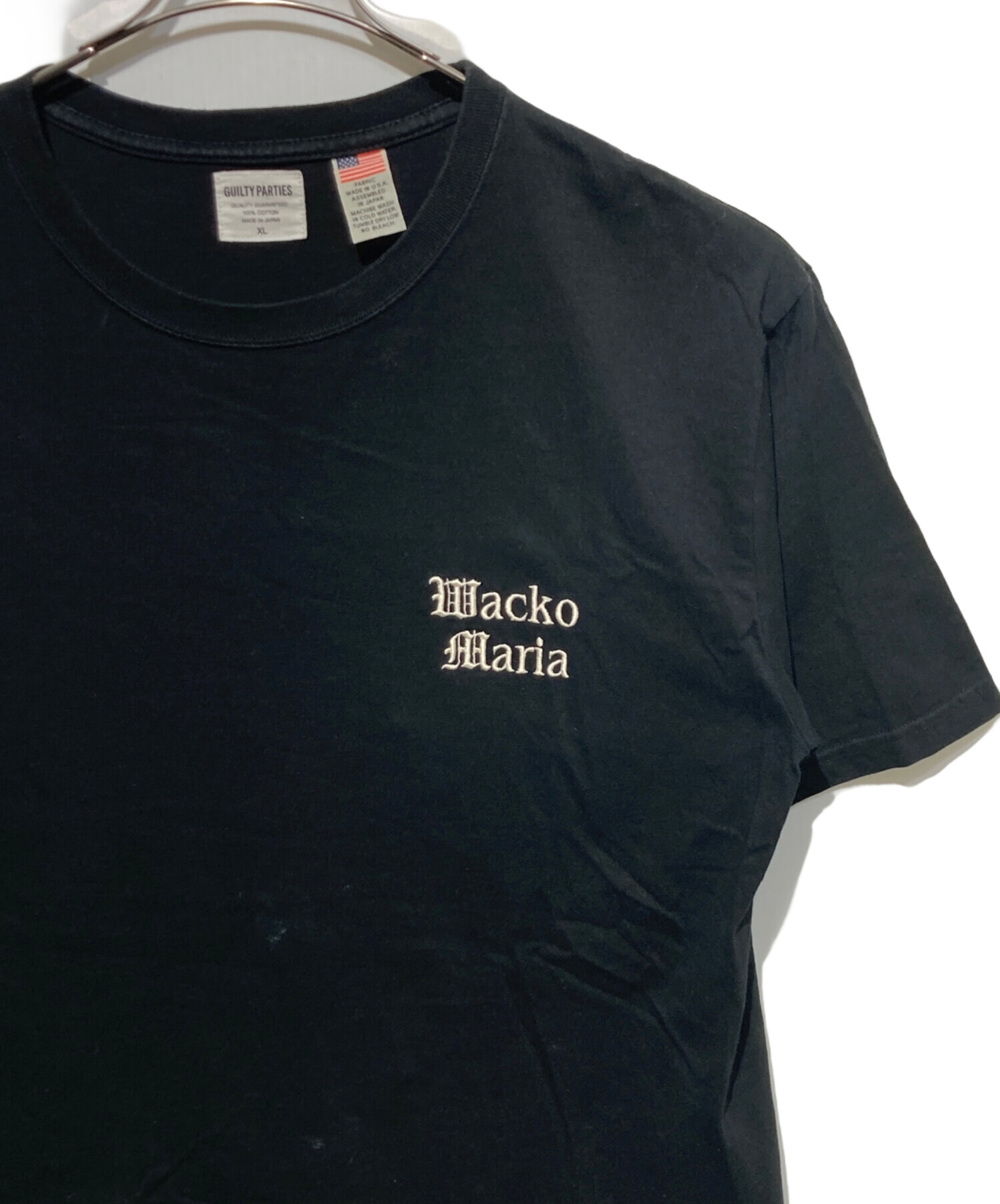 WACKO MARIA（ワコマリア） WACKO MARIA CREW NECK T-SHIRT BLACK XXL 