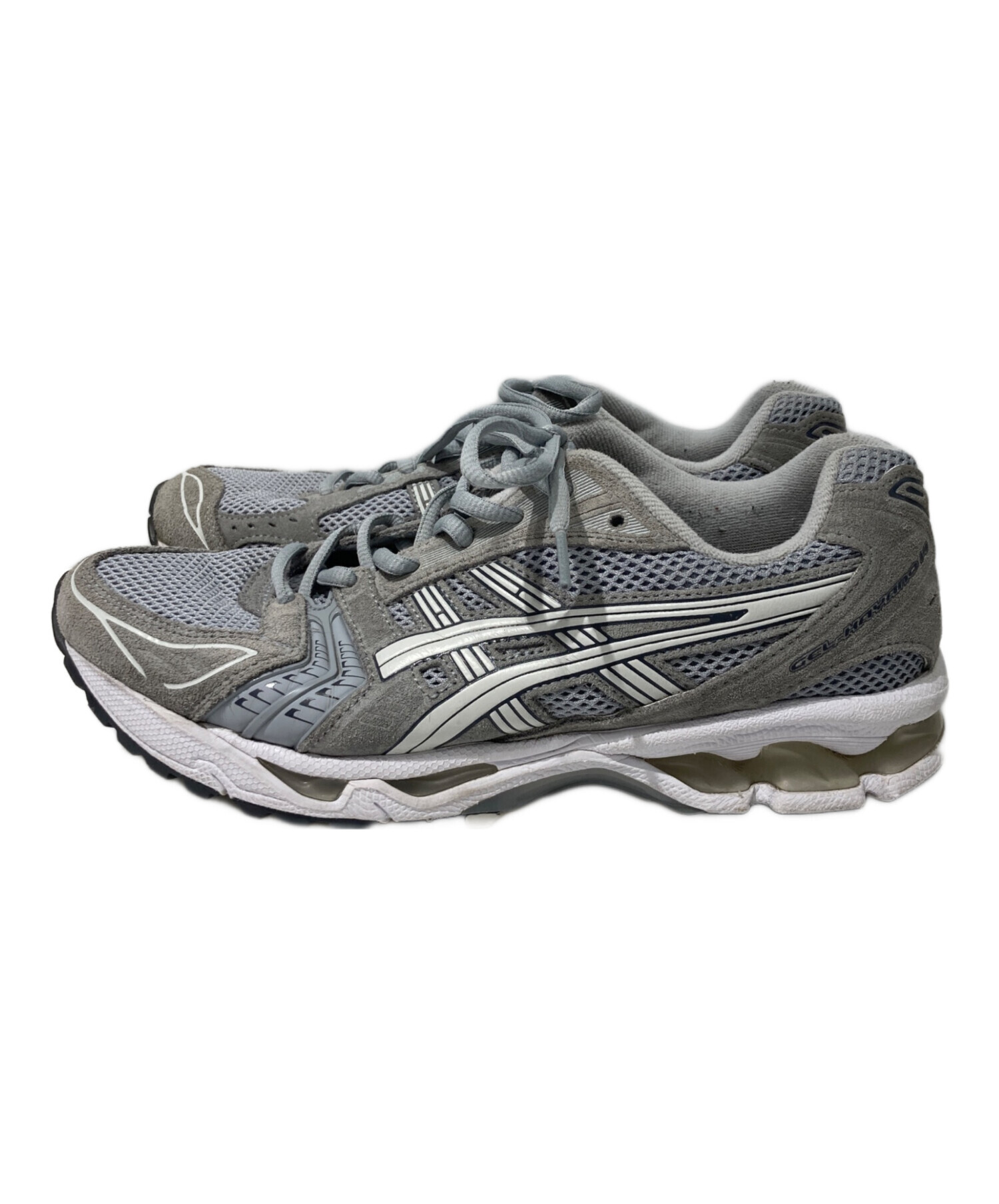 中古・古着通販】asics (アシックス) ローカットスニーカー グレー 