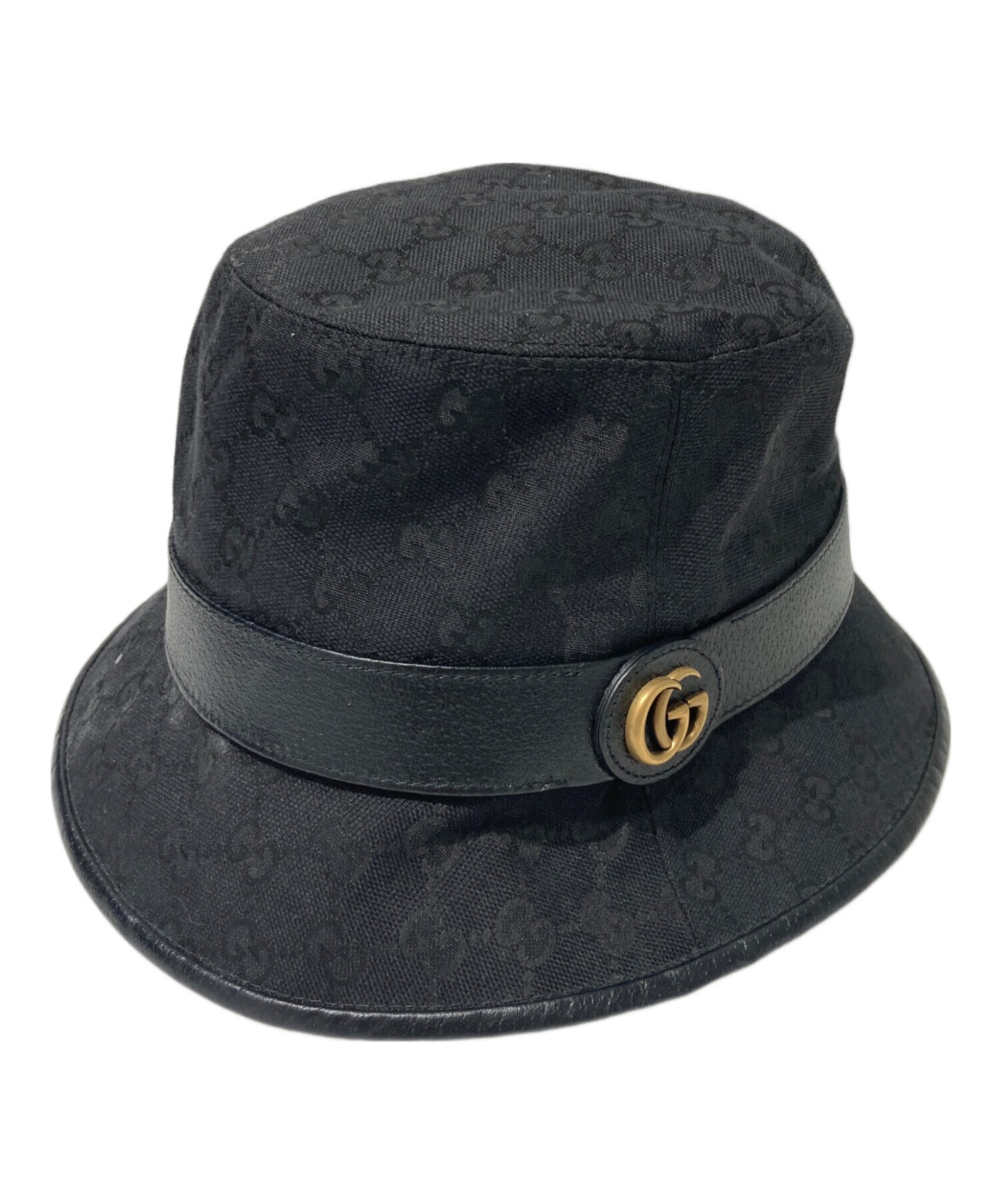 中古・古着通販】GUCCI (グッチ) ダブルG付き GGキャンバス バケット