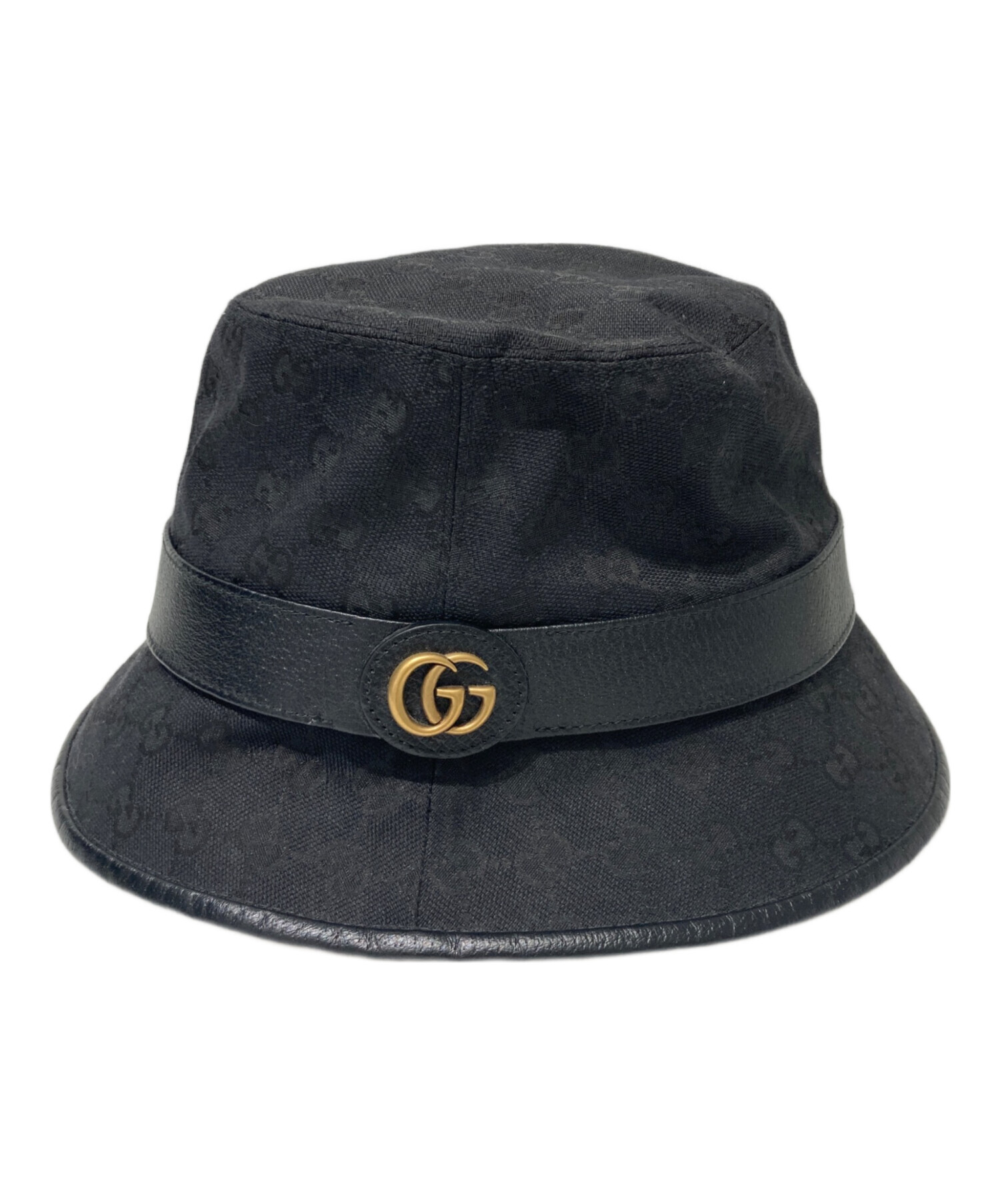 中古・古着通販】GUCCI (グッチ) ダブルG付き GGキャンバス バケット
