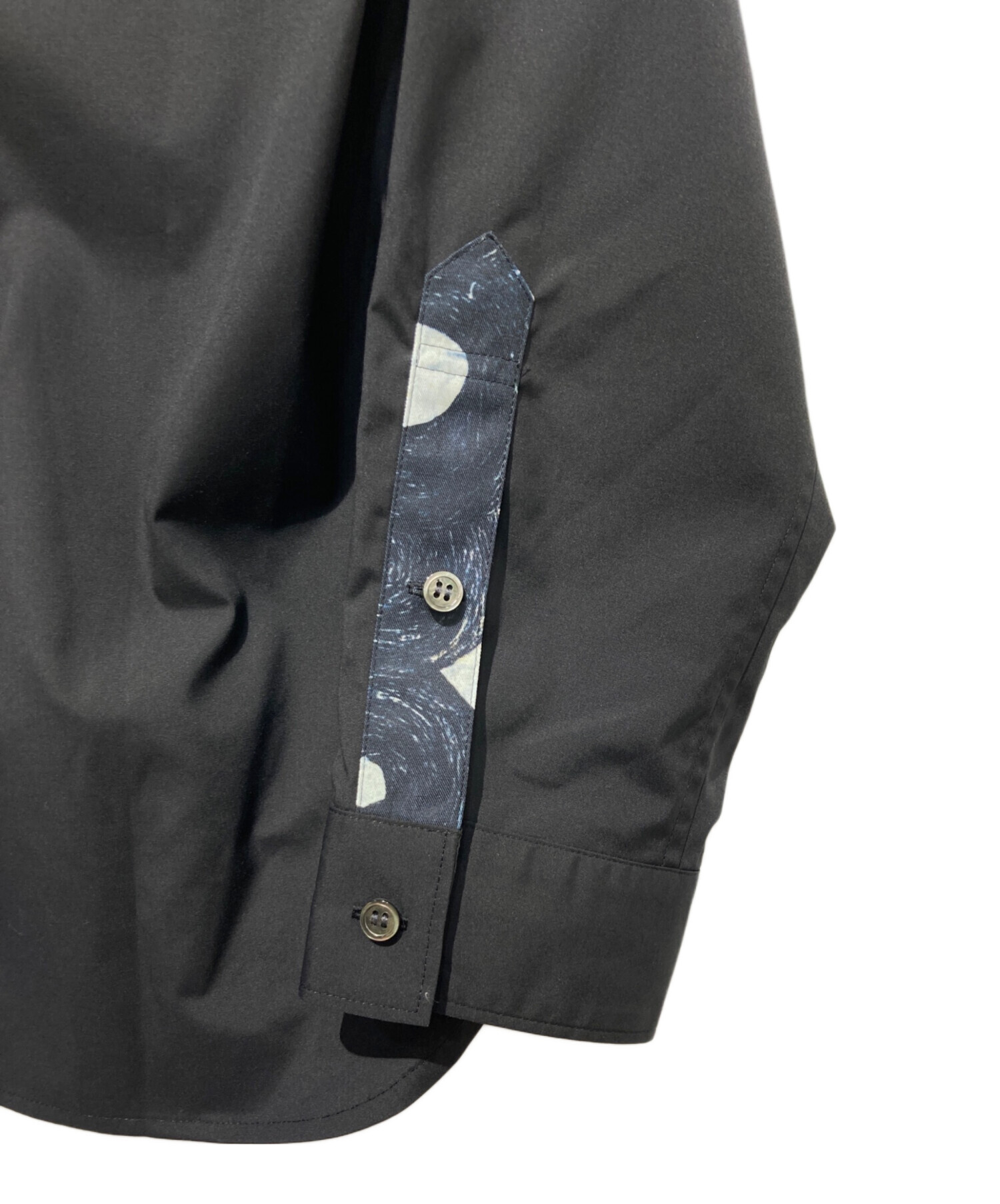 ヘラルボニー HERALBONY ノーカラーシャツ 「旅行」 ノーカラーシャツ