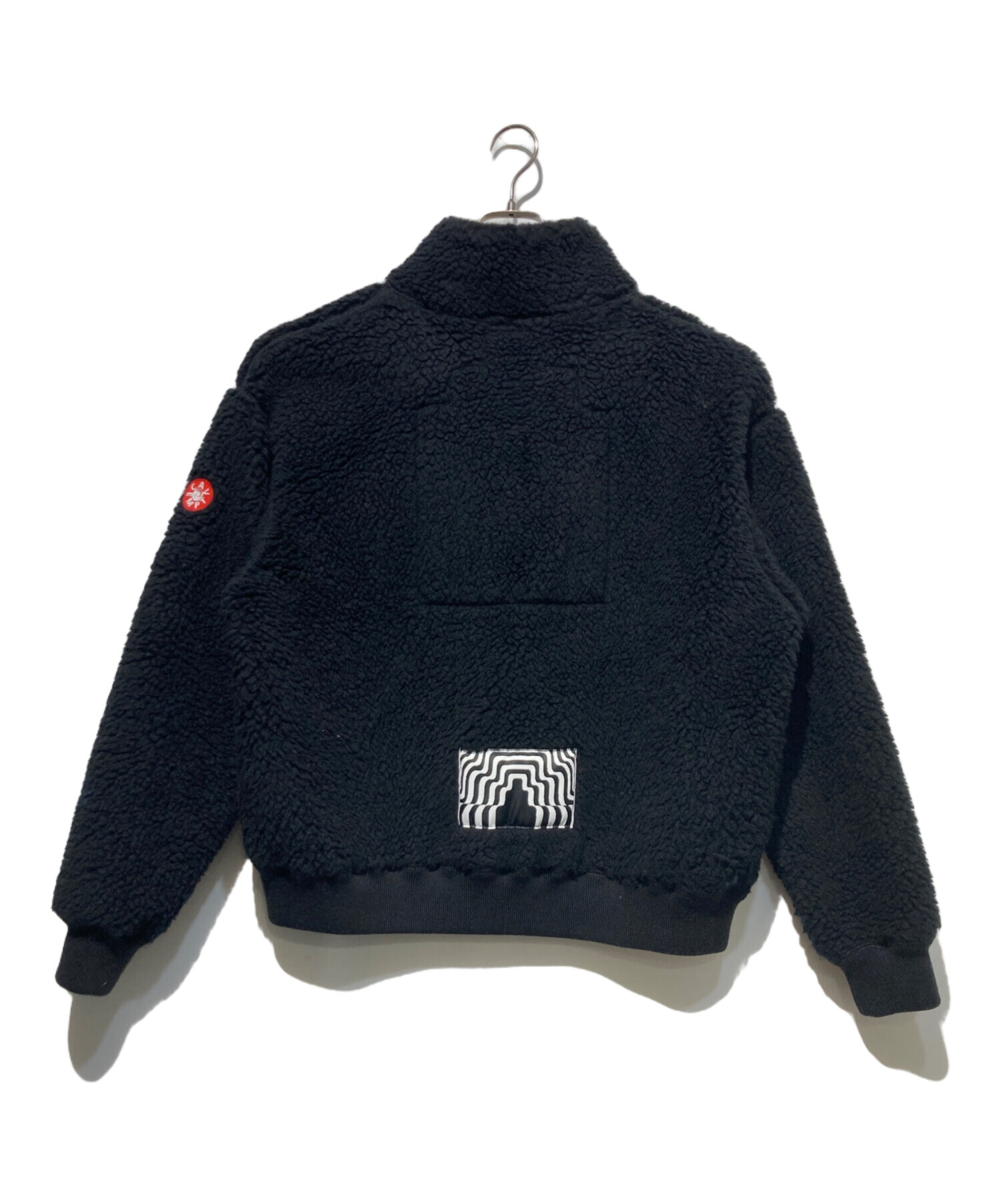 中古・古着通販】C.E (シーイー) HEAVY WOOL BOA HALF ZIP ブラック 