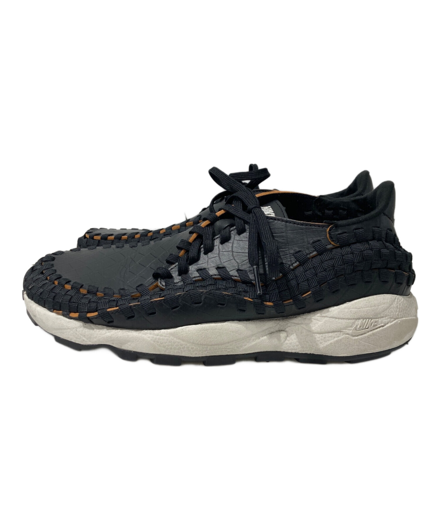 中古・古着通販】NIKE (ナイキ) AIR FOOTSCAPE WOVEN PRM ブラック 