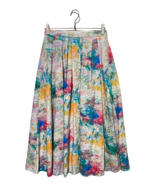 ヘラルボニー HERALBONY スカート 中古・古着通販】HERALBONY (ヘラルボニー) フレアスカート「無題(春