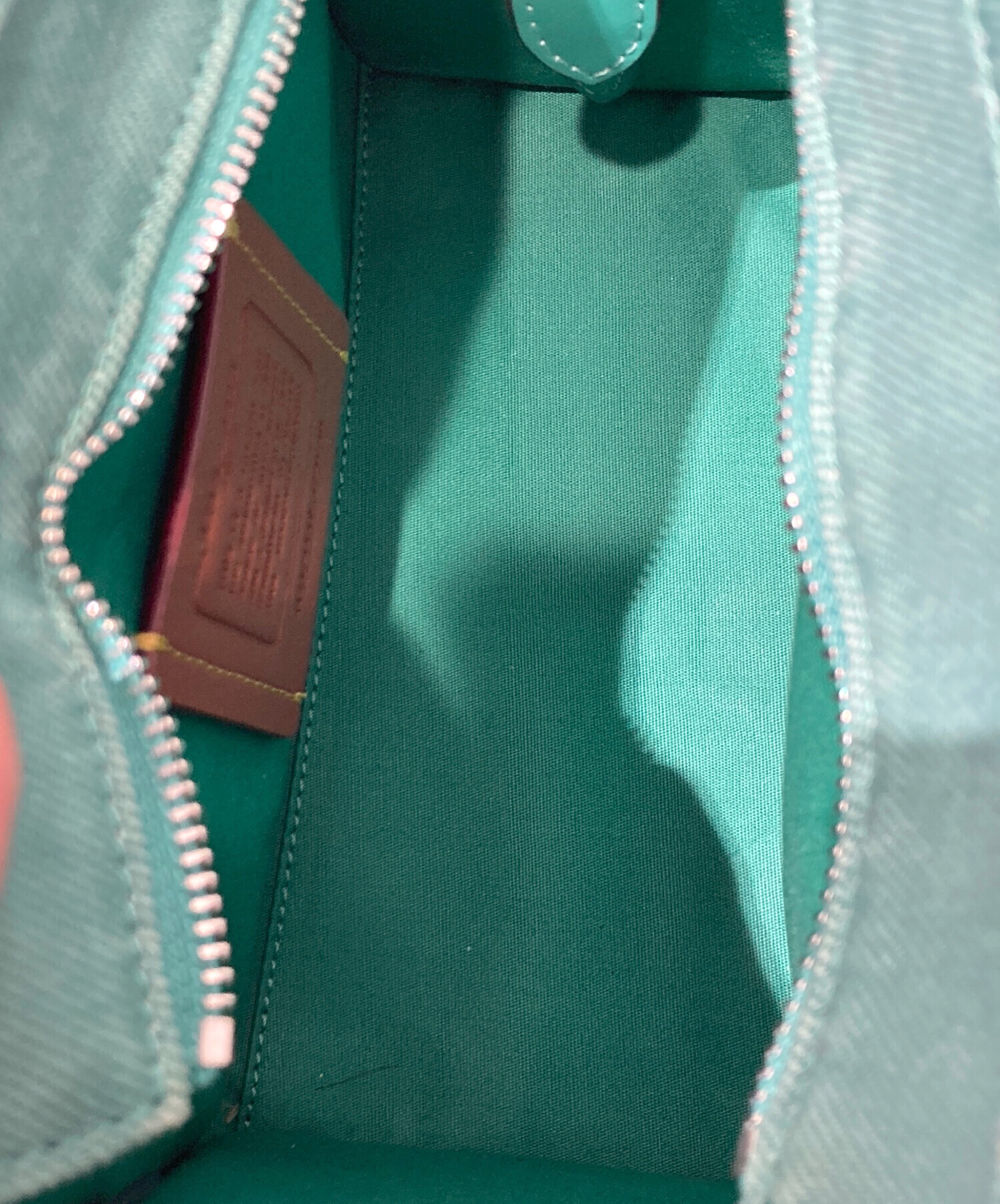 中古・古着通販】COACH (コーチ) カーゴトートバッグ 20 グリーン