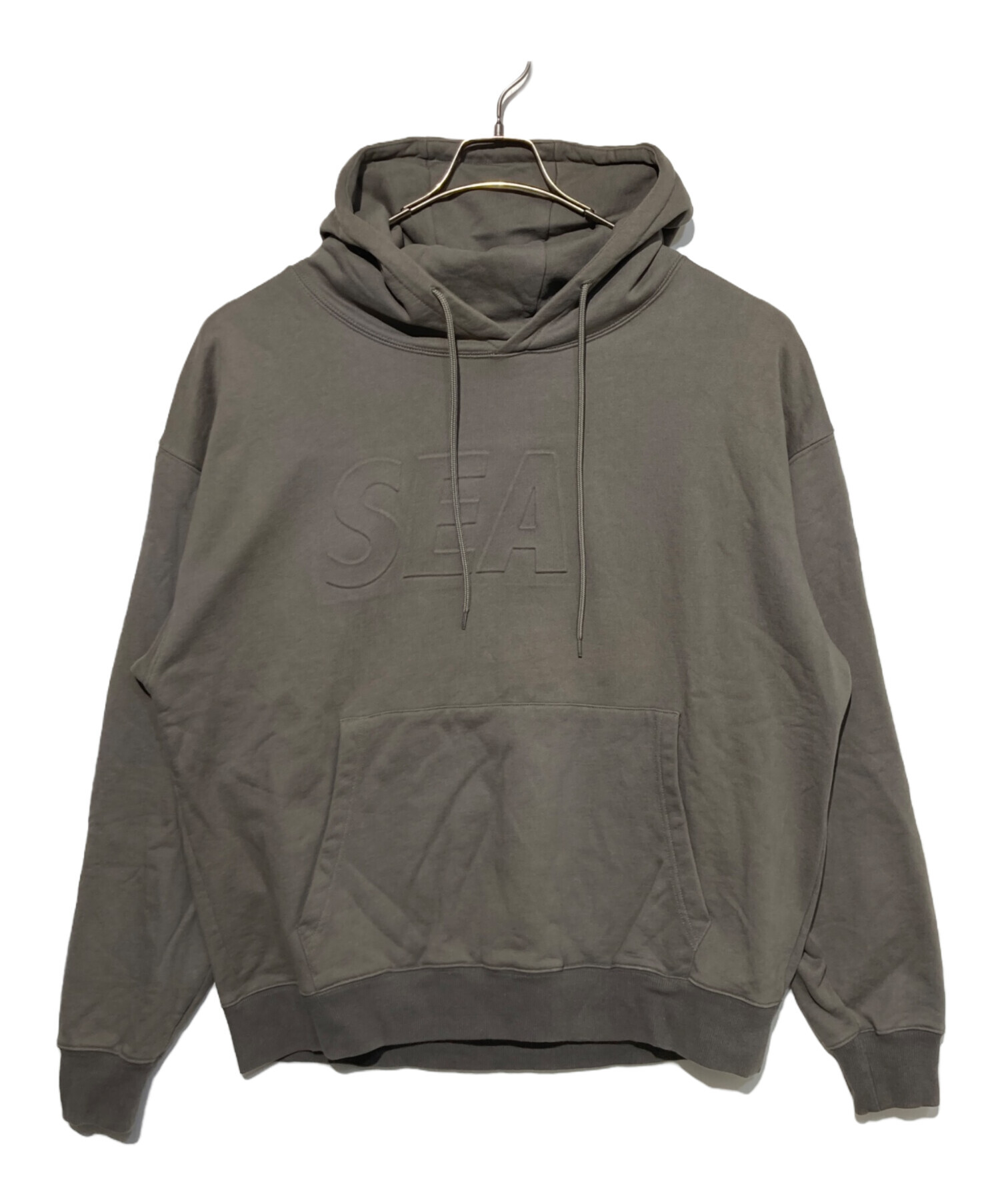 中古・古着通販】WIND AND SEA (ウィンダンシー) SEA EMBOSSED HOODIE