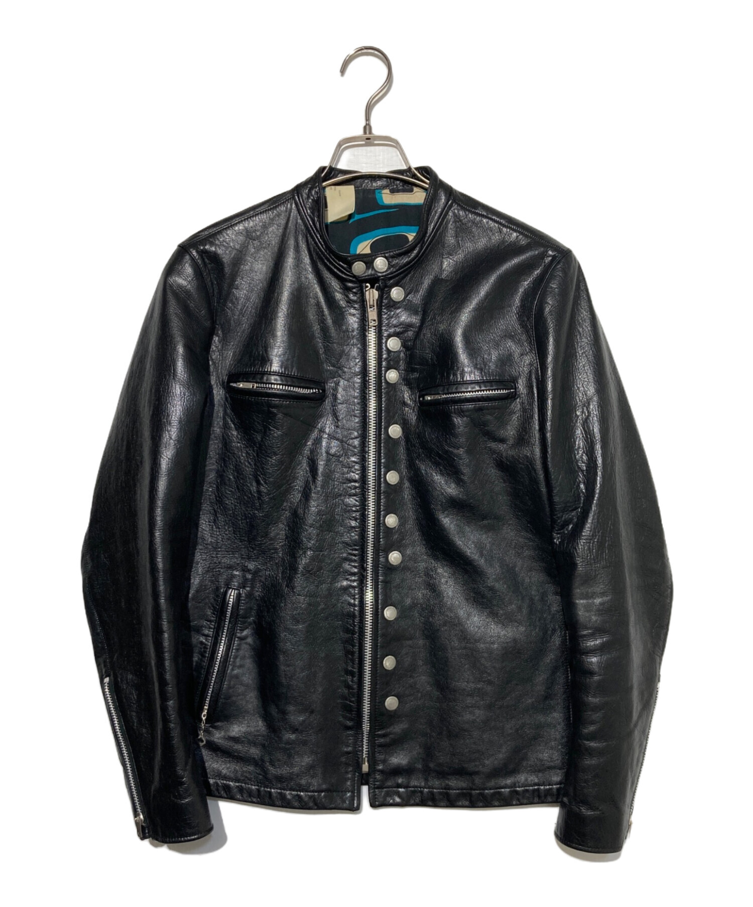 N.HOOLYWOOD 流星ライダース アラスカ期 ブラック サイズM 中古・古着通販】N.HOOLYWOOD (エヌ ハリウッド) アラスカ期 流星